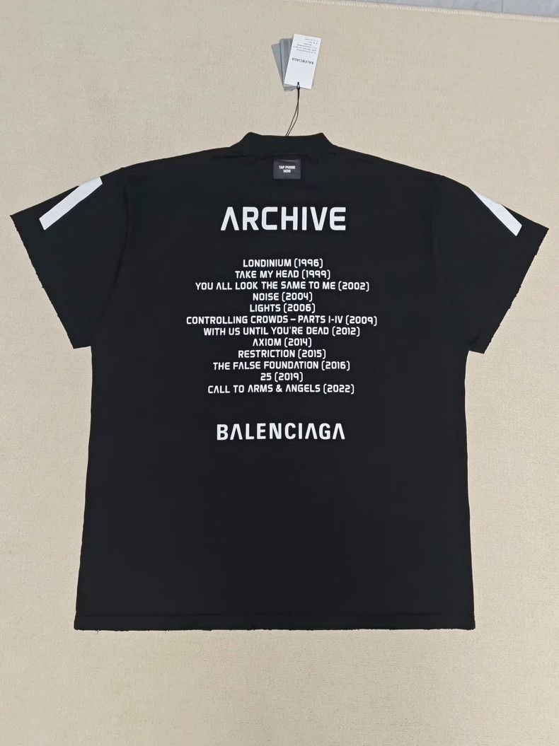 Balenciaga Balenciaga 24ss Black & White Archive Apple Music Limited M Size US M / EU 48-50 / 2 - 3 Thumbnail