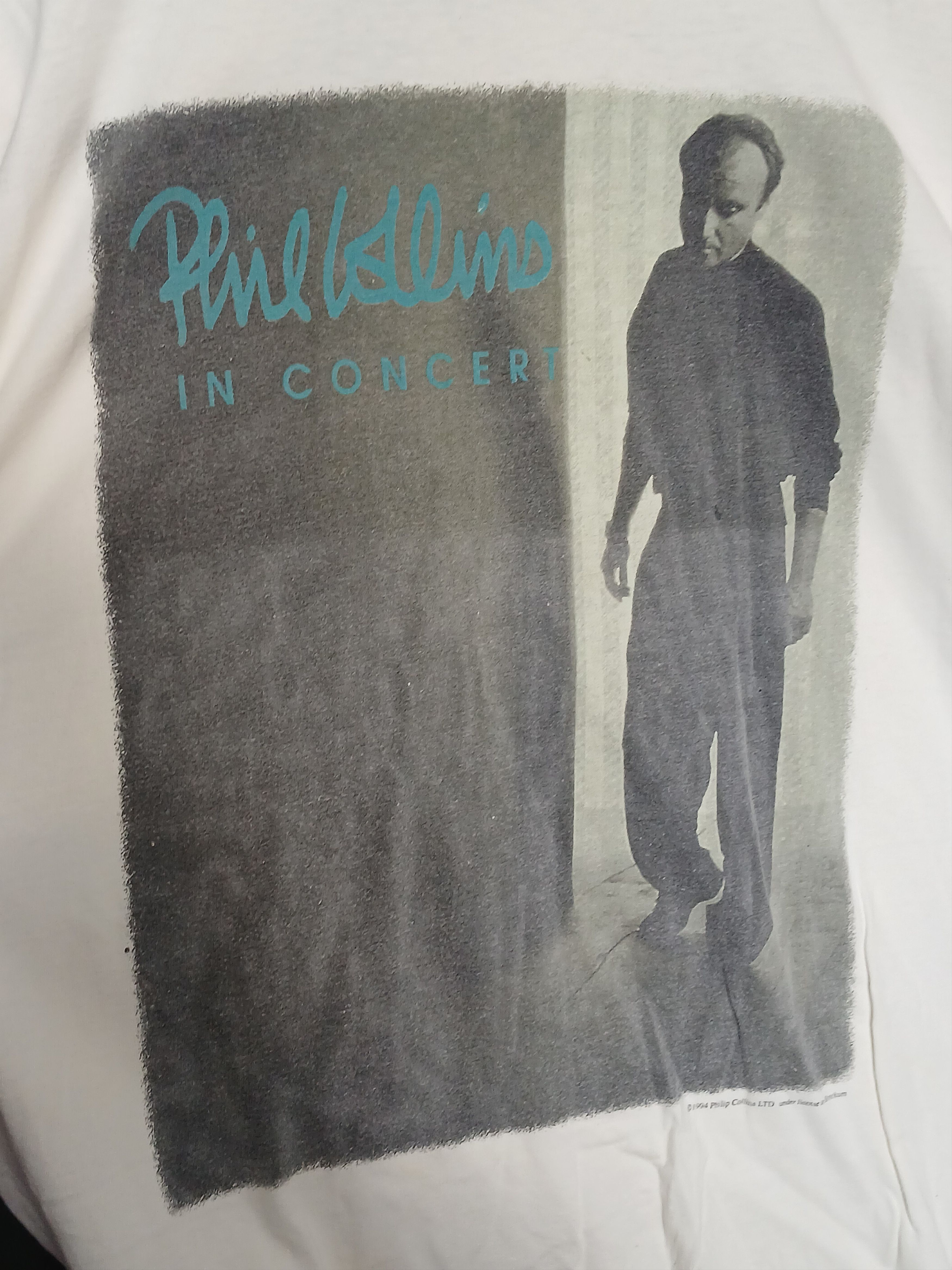 Vintage Vintage 1994 Phil Collins T-Shirt Size US XL / EU 56 / 4 - 3 Thumbnail