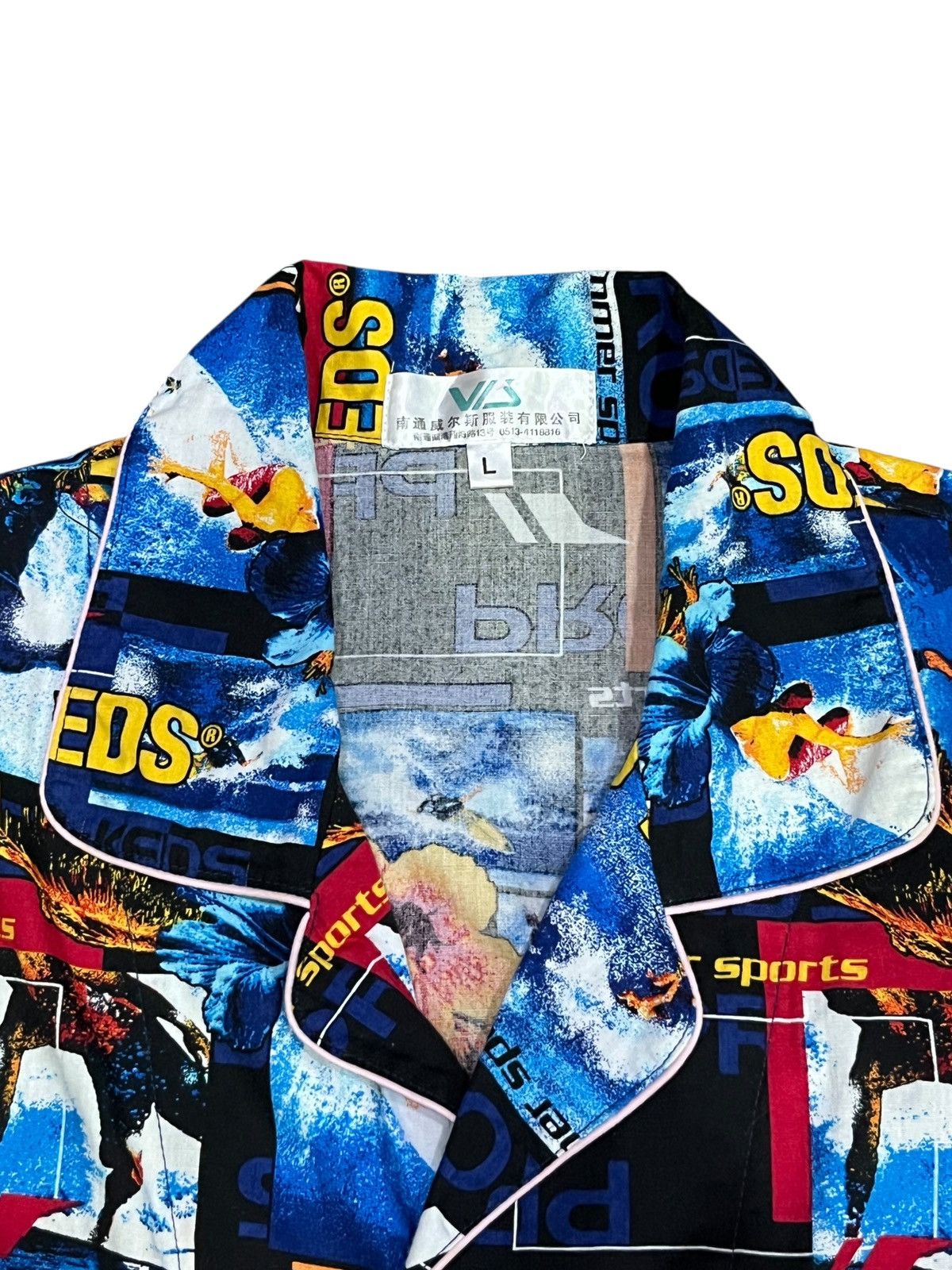 Pro-Keds 90’s ProKeds Surfing Full Print Pajama Shirt Hawaii Vibes Size US M / EU 48-50 / 2 - 8 Thumbnail