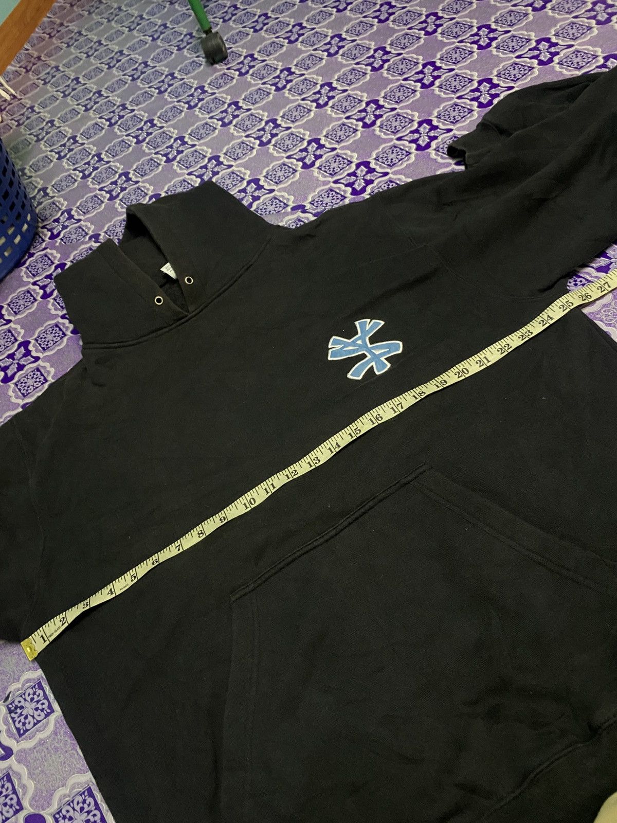 Stussy Vintage 90s Stussy hoodies x new york logo very rare Size US L / EU 52-54 / 3 - 9 Thumbnail