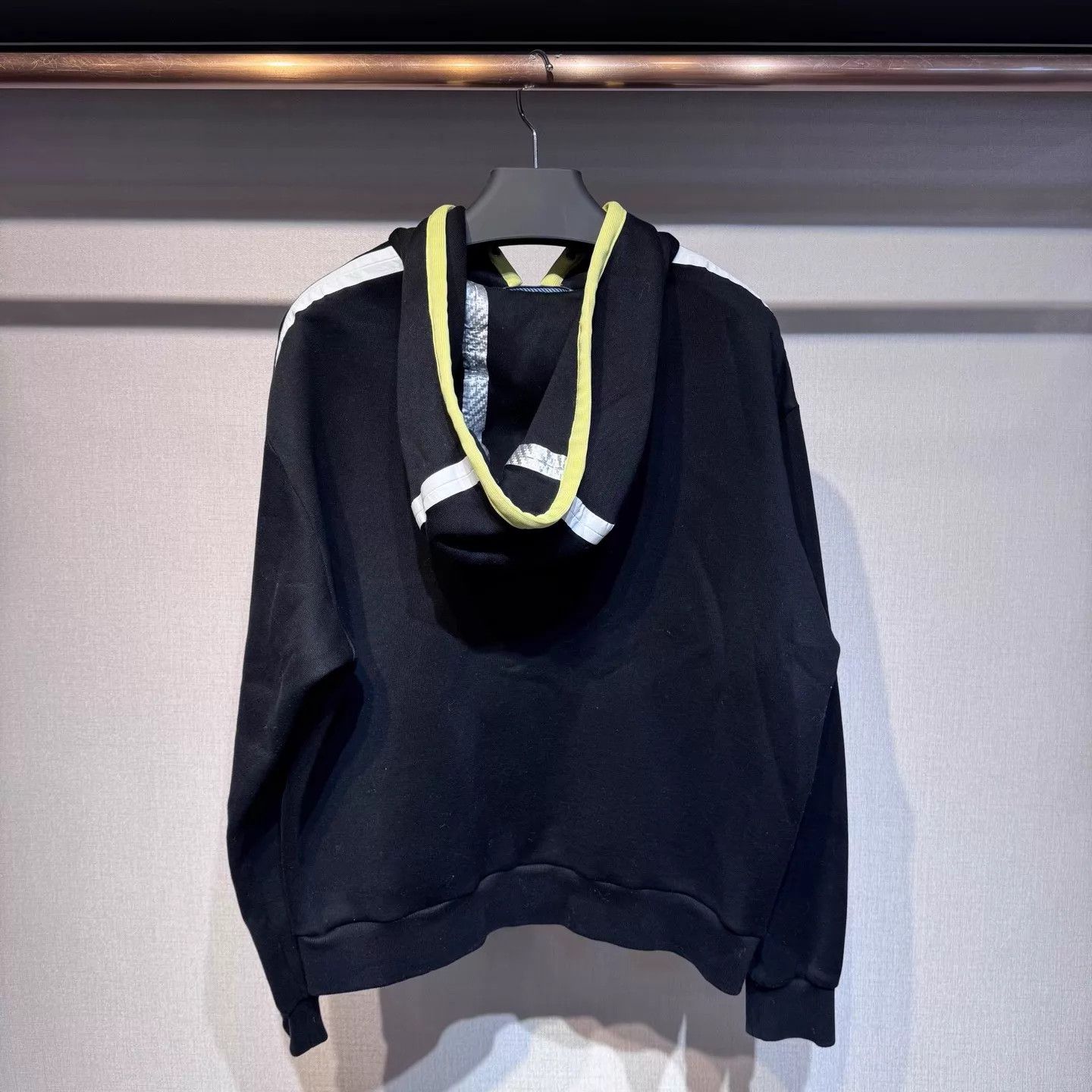 Prada Prada Black Zipper Hooded Jacket XL New Size US XL / EU 56 / 4 - 2 Thumbnail