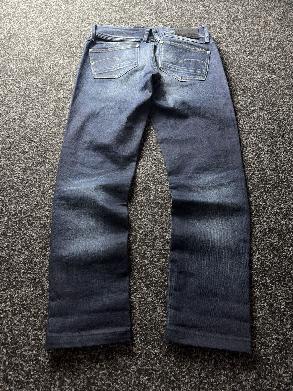 G-Star ⚡️Y2K Vintage G-Star RAW 3301 Slim Denim Jeans Dark Wash Size 31" - 12 Thumbnail
