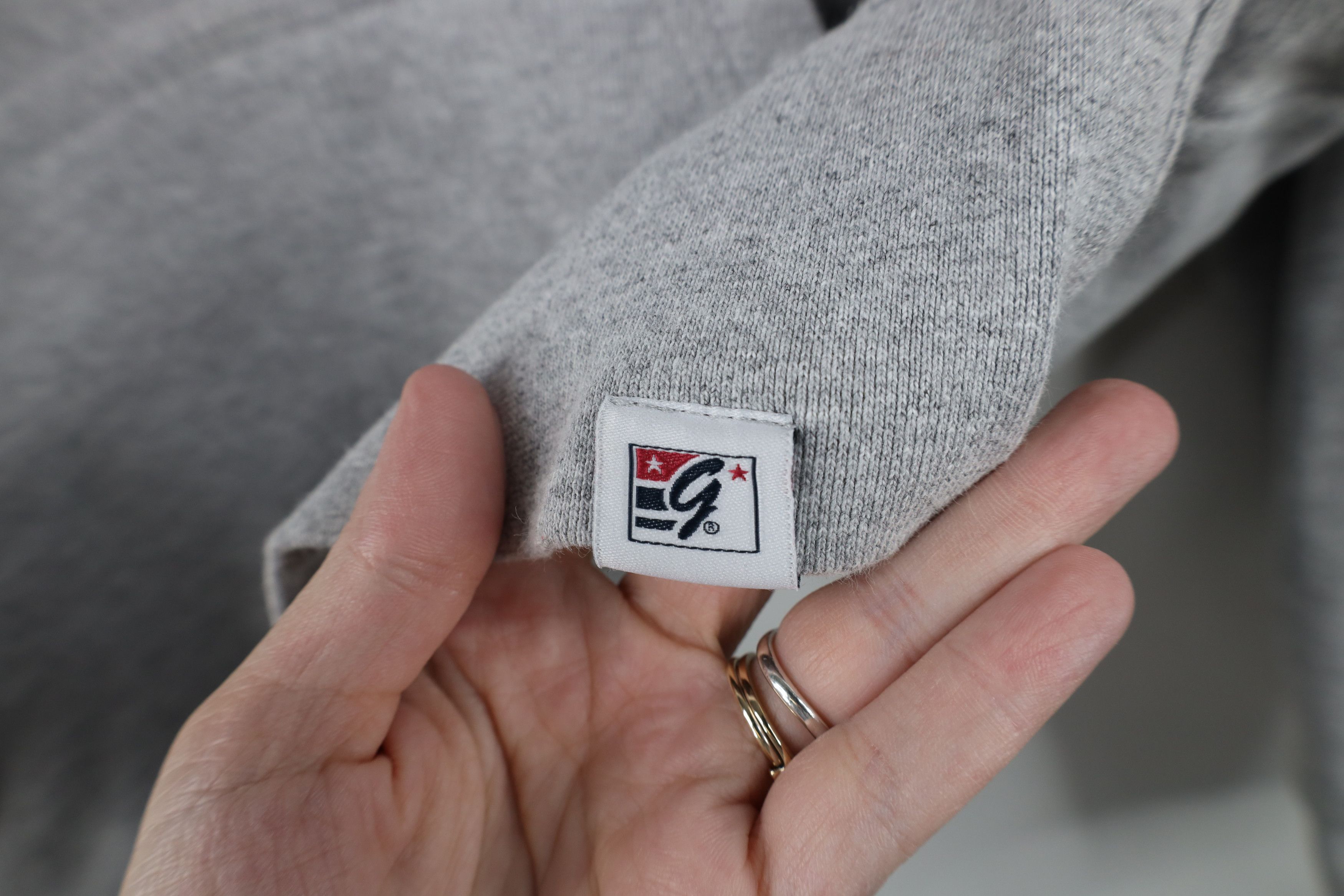 Vintage Vintage 90s The Game Heavyweight Hoodie Sweatshirt Gray USA Size US M / EU 48-50 / 2 - 4 Thumbnail