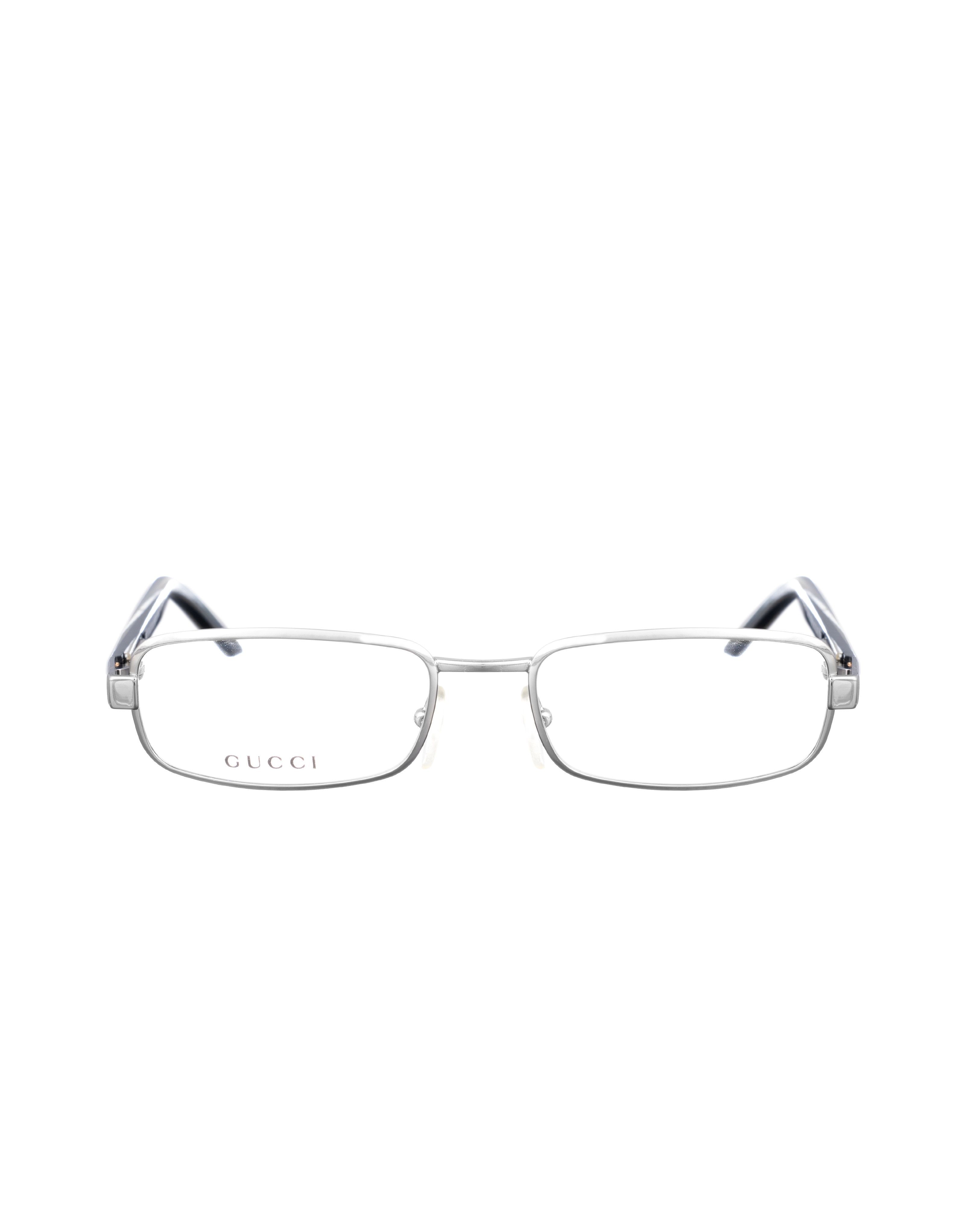 Gucci × Vintage Gucci 00s Silver Classic Glasses with Abstract Temples Size ONE SIZE - 2 Thumbnail