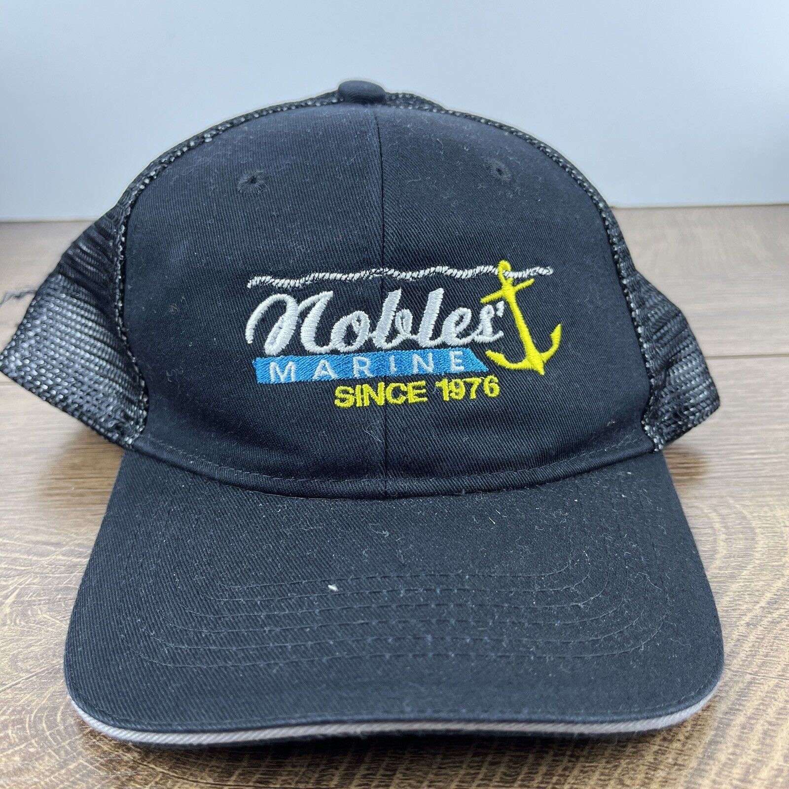 Other Noble Marine Hat 1976 Noble Black Hat Adjustable Snapback Ad Size ONE SIZE - 3 Thumbnail