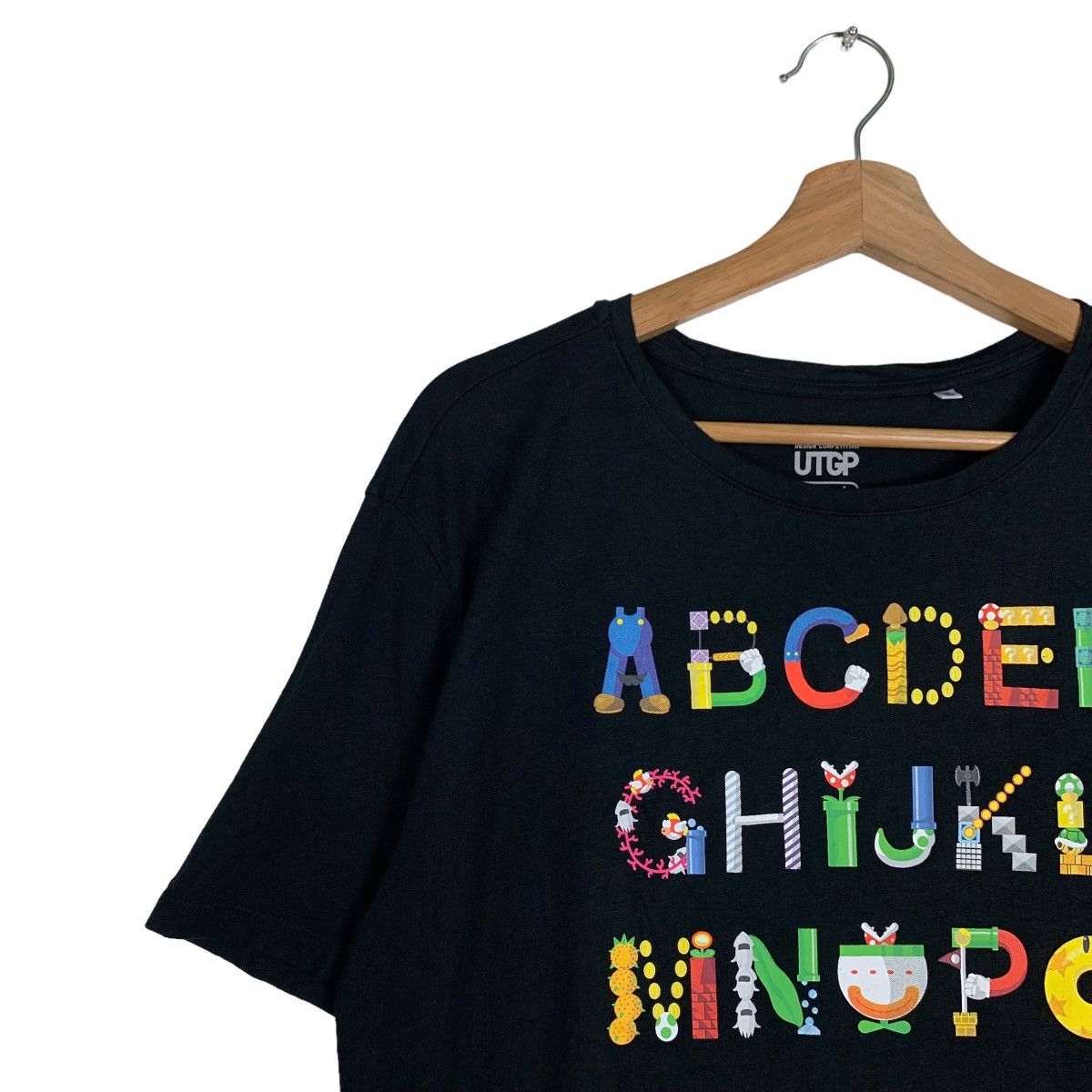 Japanese Brand UTGP NINTENDO A TO Z GRAPHIC TEES #0210-C10 Size US M / EU 48-50 / 2 - 5 Thumbnail