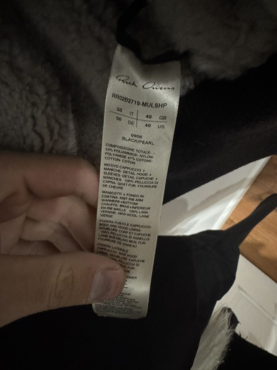 Rick Owens Rick Owens FW22 Strobe Alice Gauntlet Parka Size US M / EU 48-50 / 2 - 7 Thumbnail