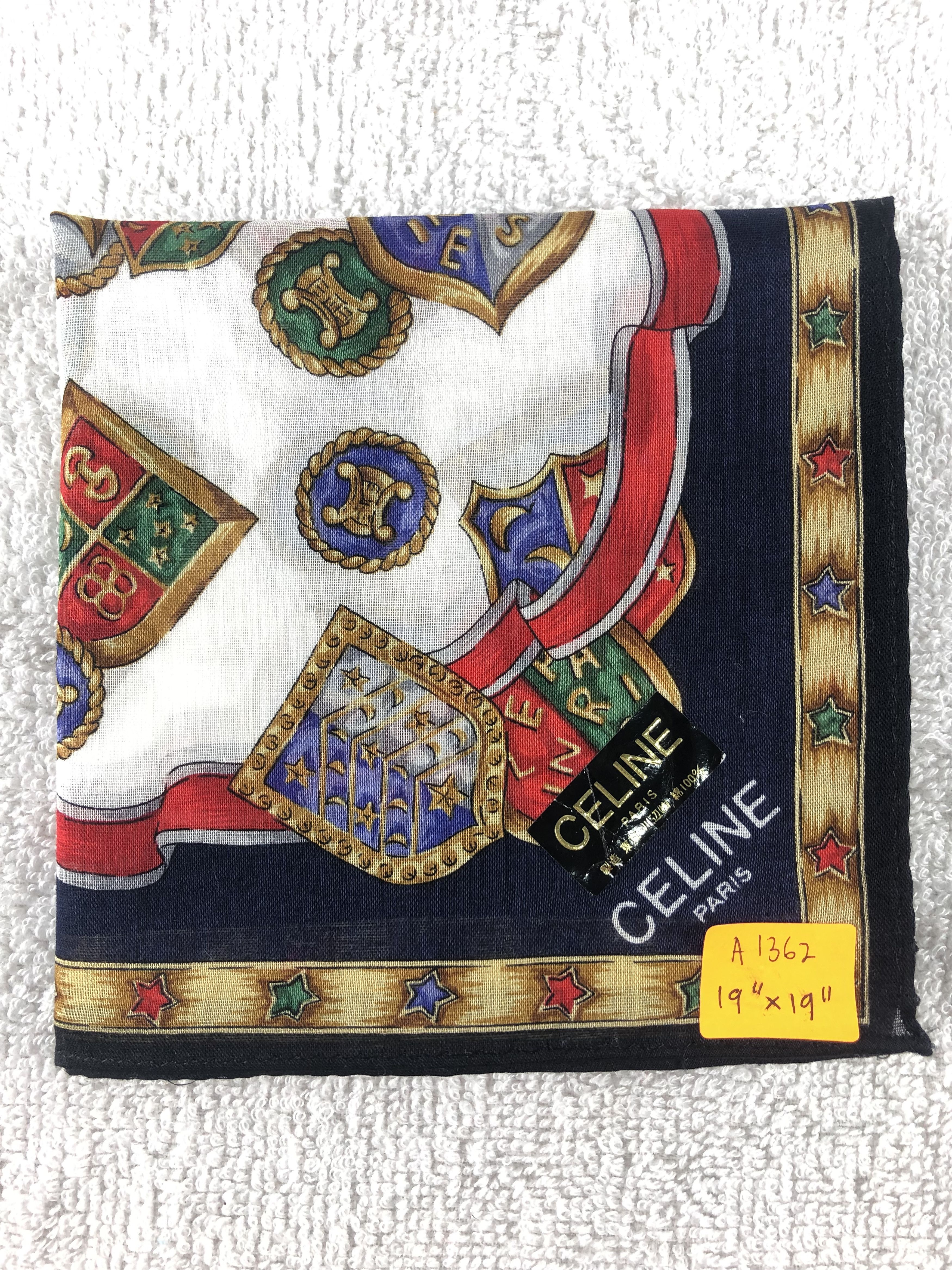 Celine Celine Handkerchief / Bandana / Neckerchief Size ONE SIZE - 6 Thumbnail