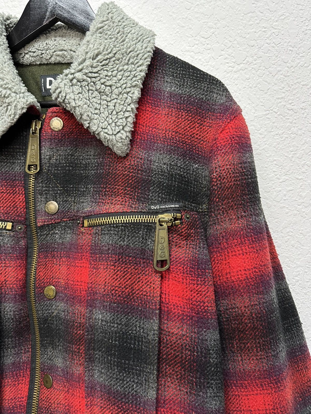 Dolce & Gabbana Vintage Dolce & Gabbana Archival Wool Jacket Checked Y2K Size US M / EU 48-50 / 2 - 8 Thumbnail