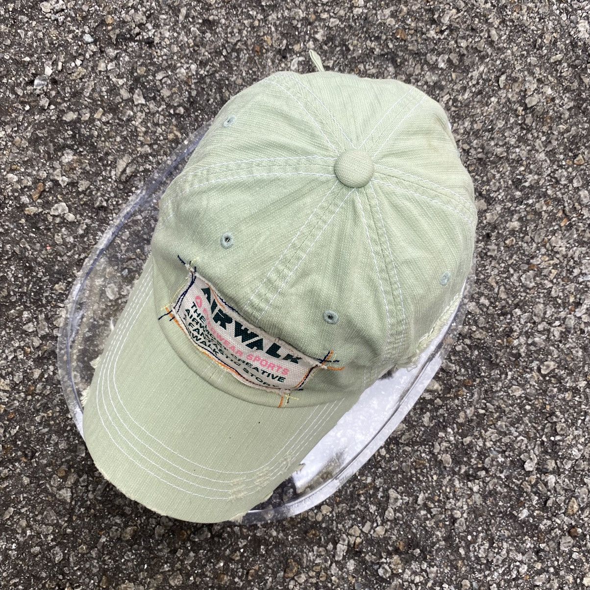 Vintage Vintage Distressed Airwalk Hat Cap Size ONE SIZE - 4 Thumbnail