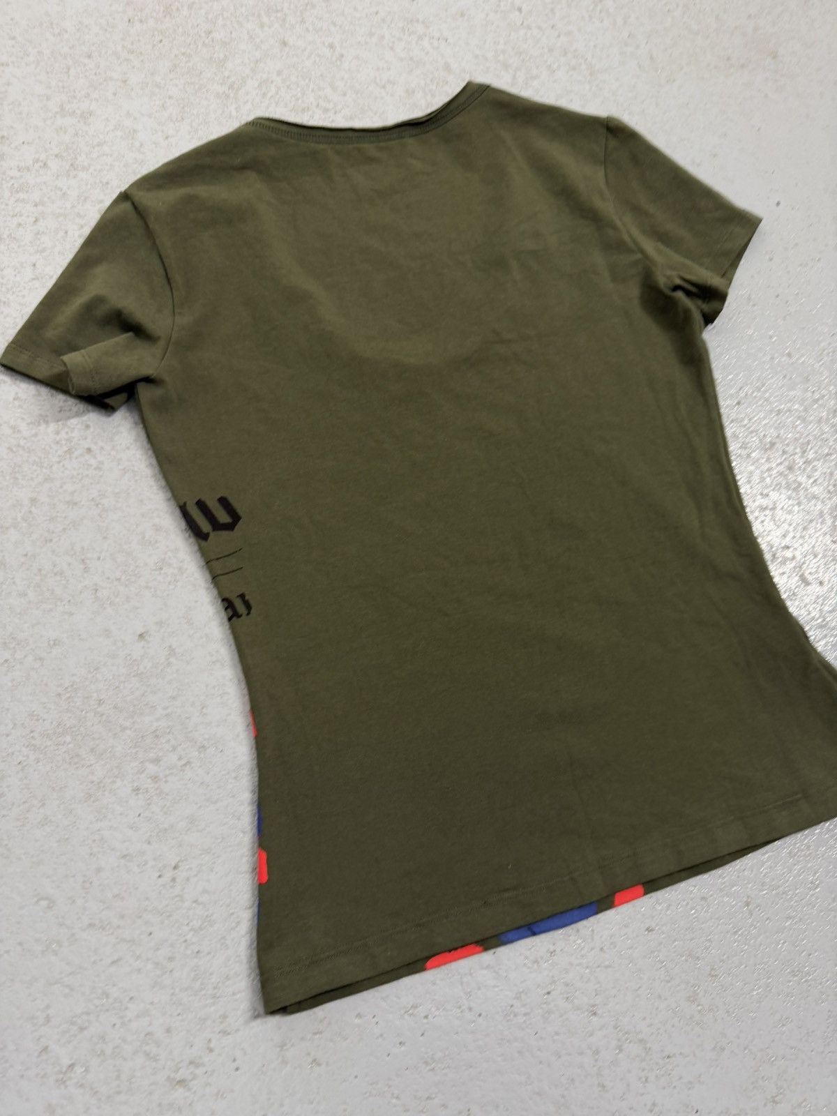 John Galliano Vintage 00s John Galliano England Flag Y2K T-Shirt Size XS / US 0-2 / IT 36-38 - 9 Thumbnail