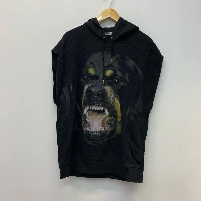 Givenchy Givenchy Men's Black Cotton Hoodie 0089 Size US L / EU 52-54 / 3 - 1 Thumbnail