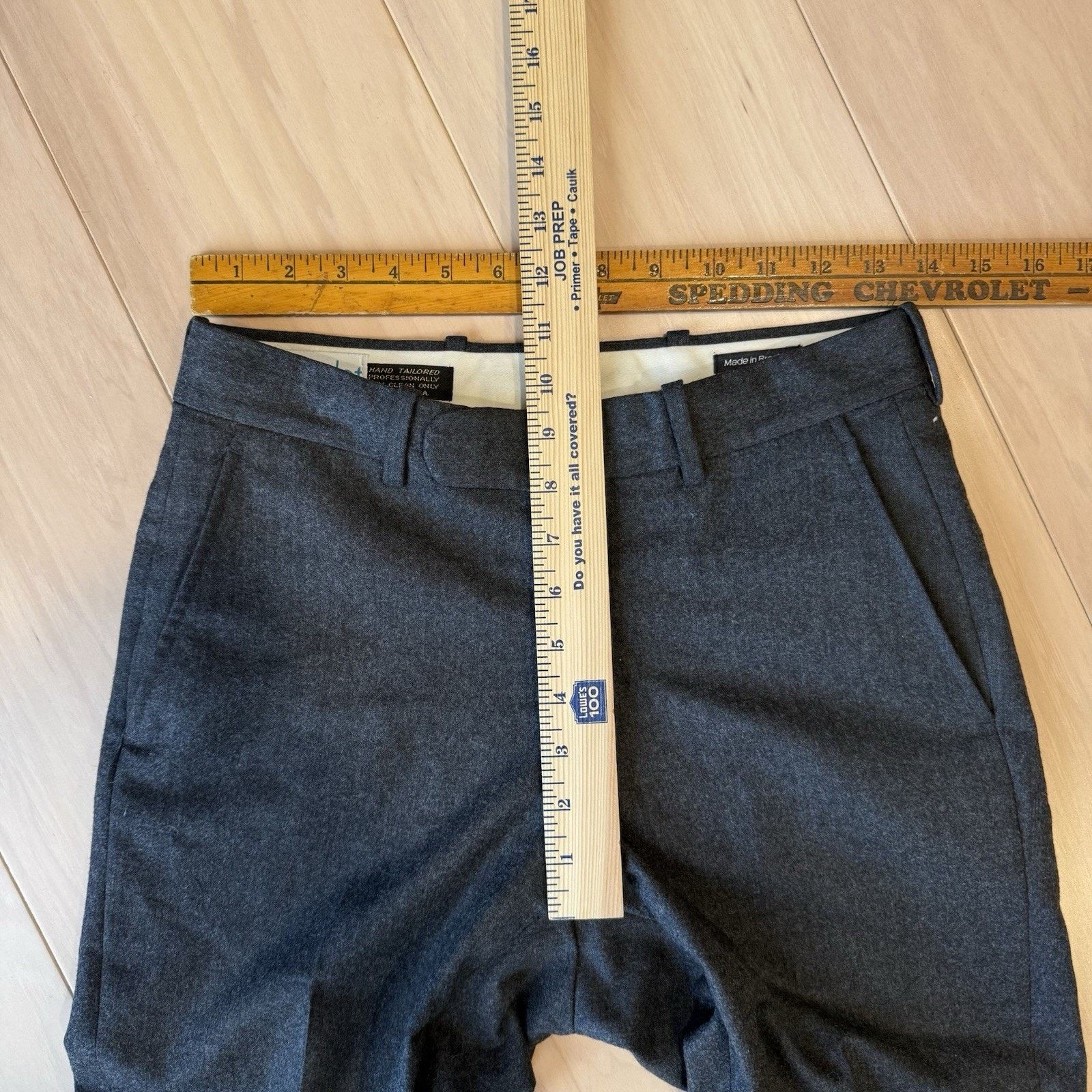 Epaulet Epaulet Wool Pants 27 Charcoal Gray Made in USA Brooklyn Size US 27 - 5 Thumbnail