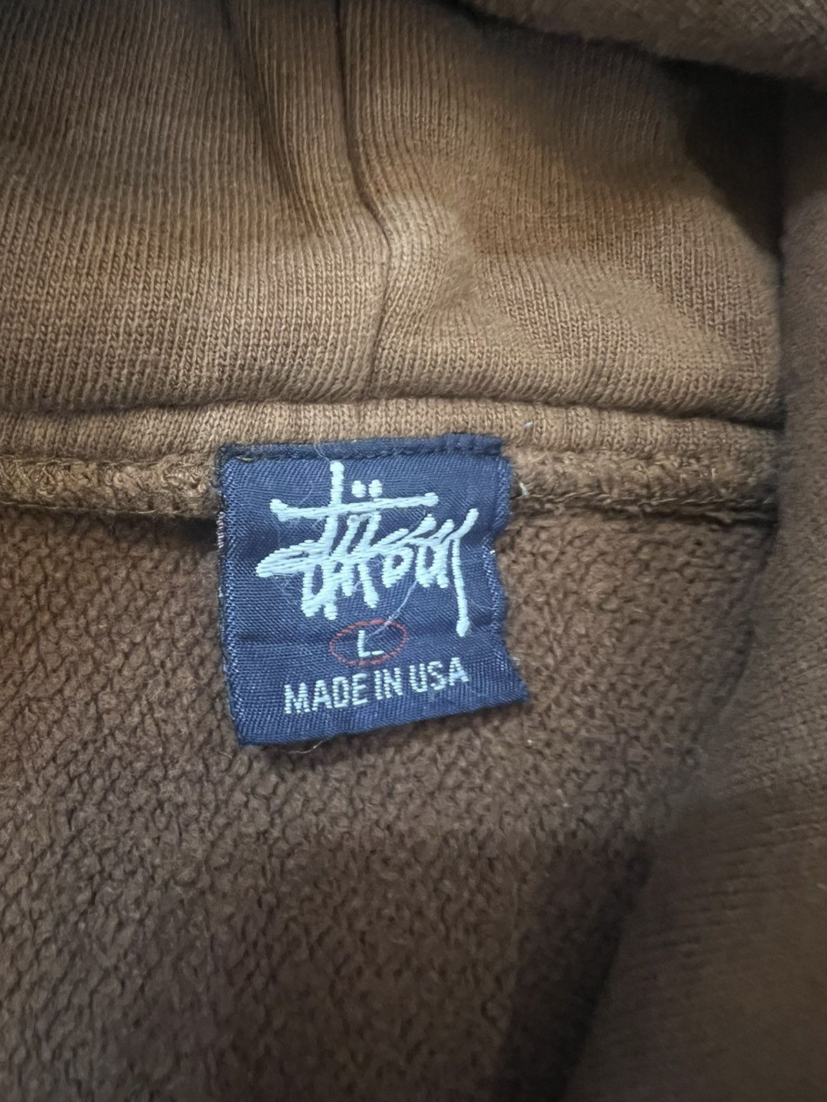 Stussy Vintage 90’s Stussy Logo Hoodies Size US L / EU 52-54 / 3 - 4 Thumbnail