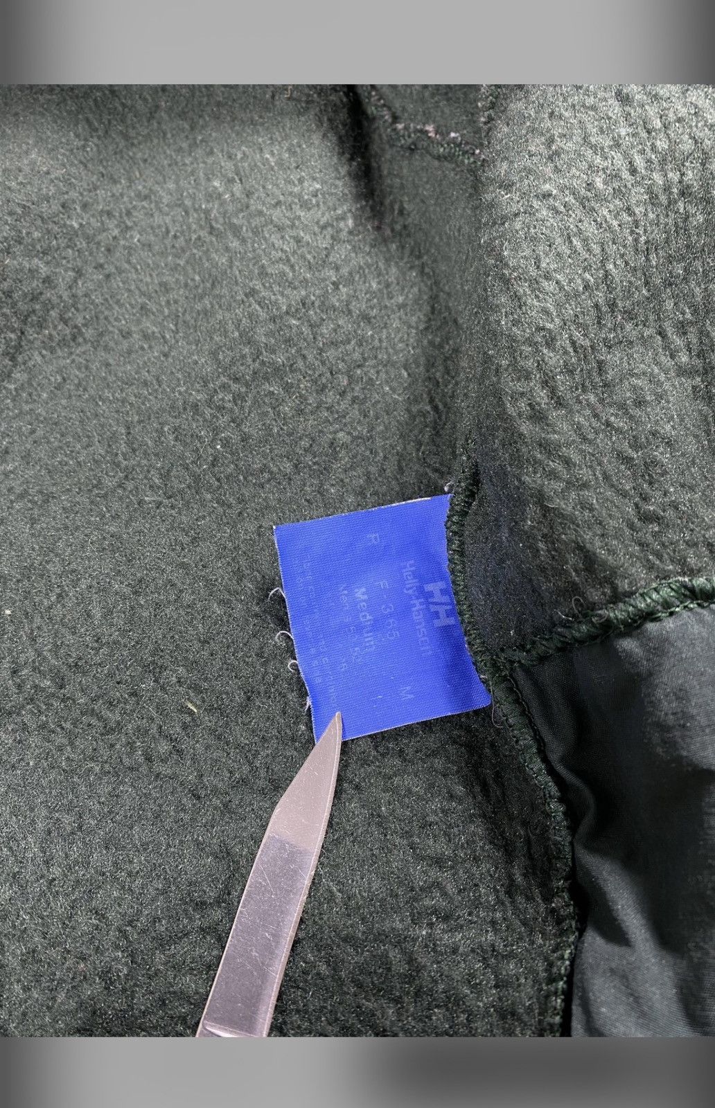 Helly Hansen × Vintage 80s Vintage Helly Hansen Green Full Zip Fleece Sherpa Jacket Size US M / EU 48-50 / 2 - 6 Thumbnail