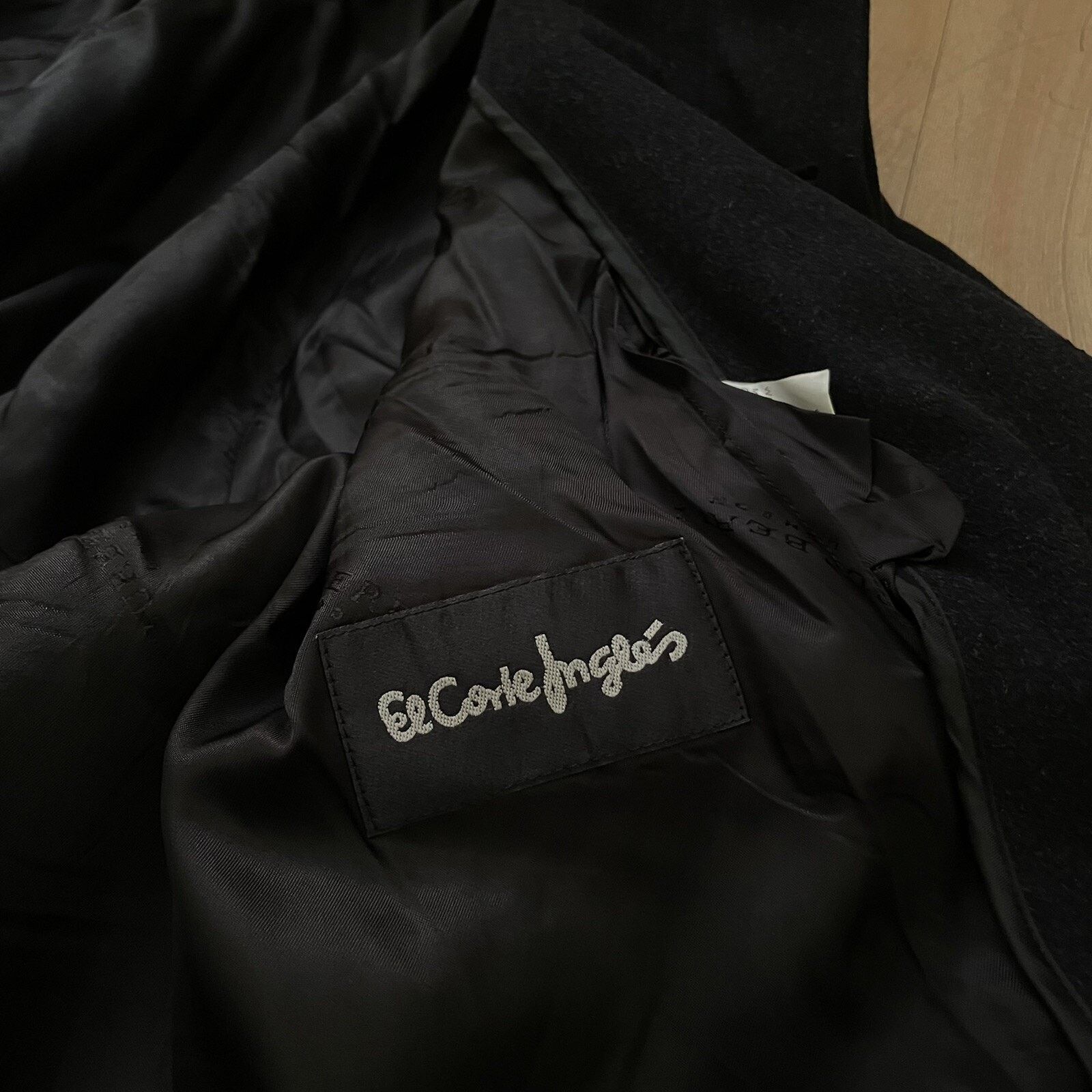 Burberry Burberry london Trench Coat jacket virgin WOOL men's BLACK Size US L / EU 52-54 / 3 - 9 Thumbnail