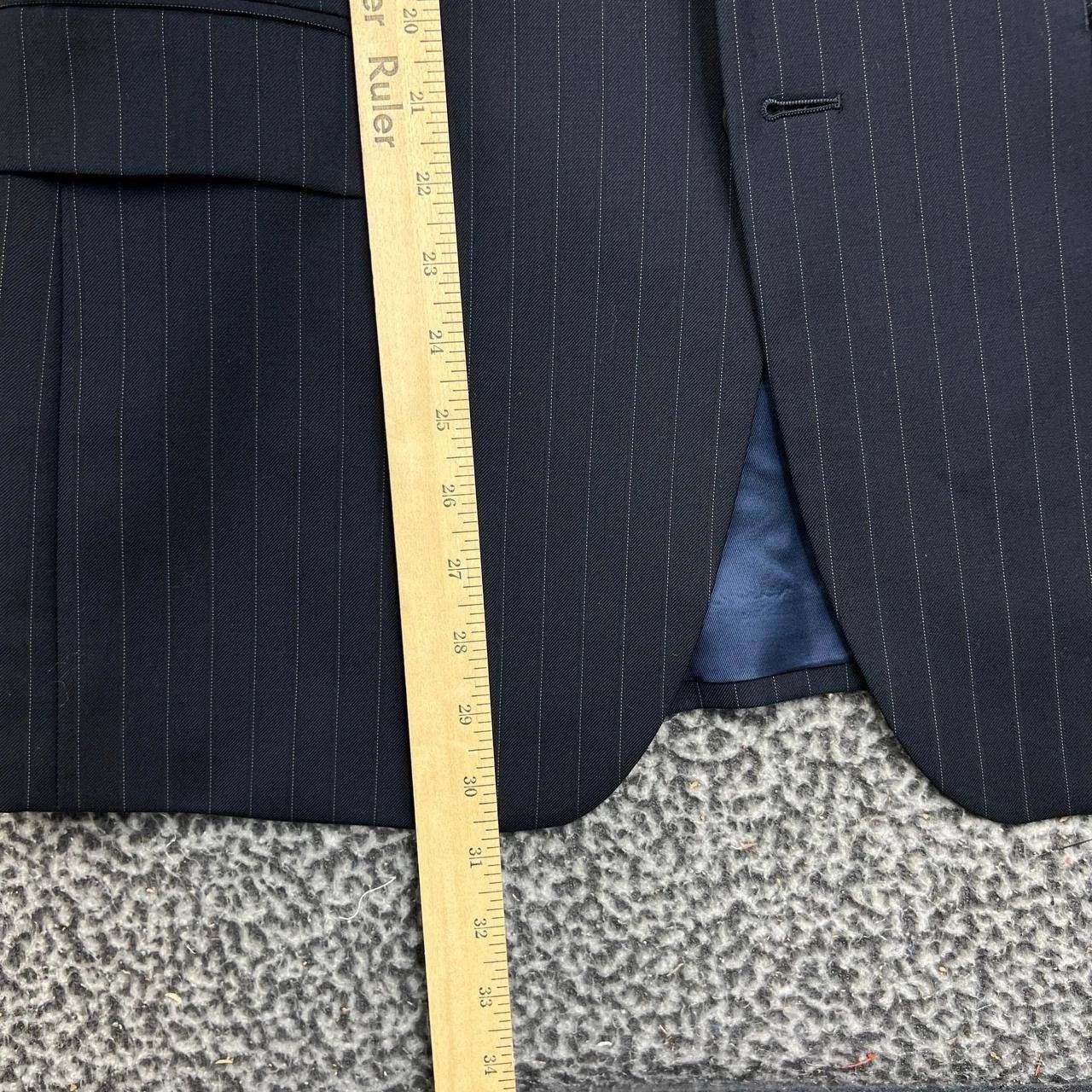 Lauren Ralph Lauren Lauren Ralph Lauren Blazer Men 38R Pinstripe Two Button Wool Size 38R - 8 Thumbnail