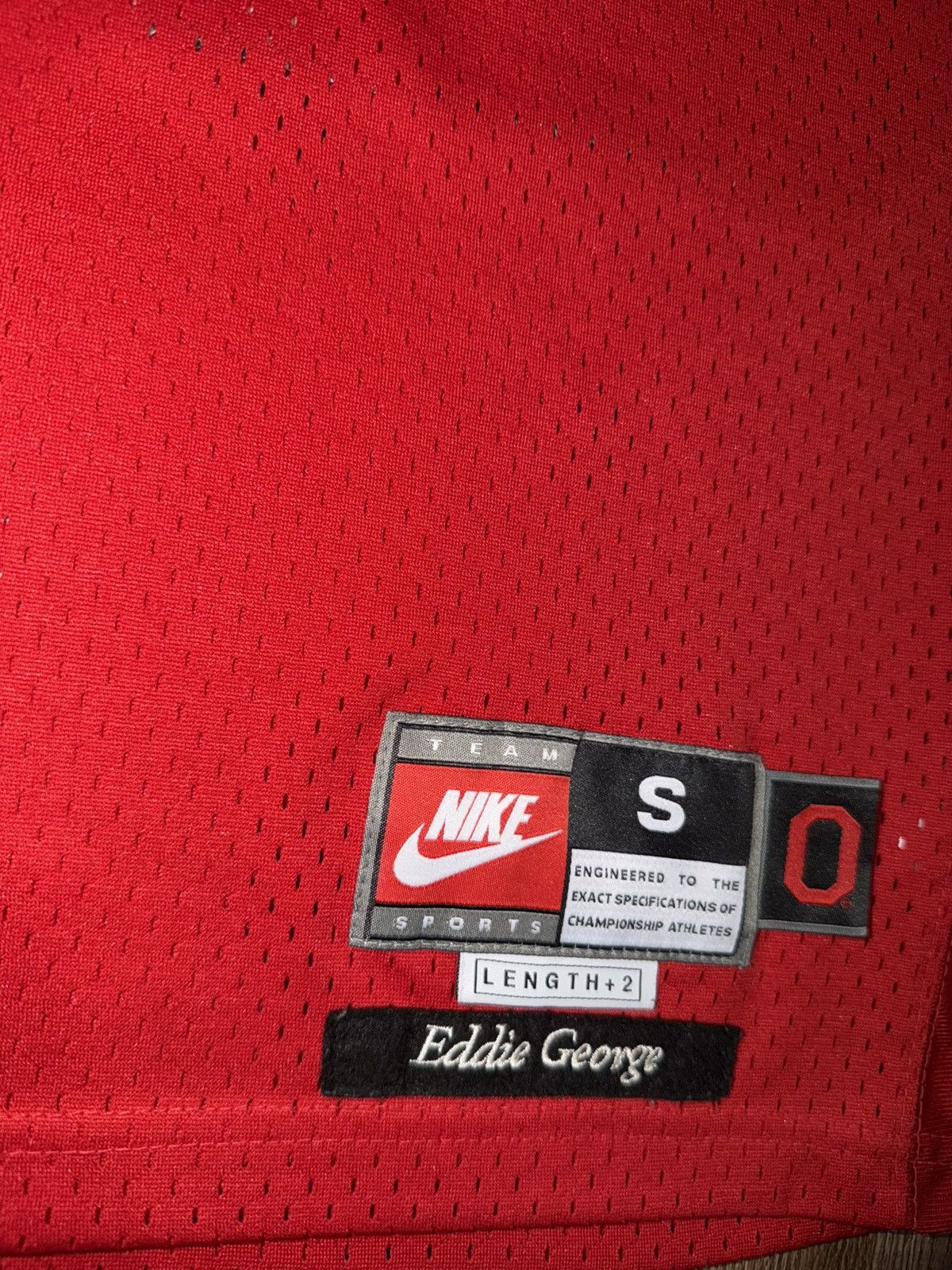 Nike Vintage Ohio State Buckeyes Eddie George NCAA Nike jersey Size US S / EU 44-46 / 1 - 4 Thumbnail