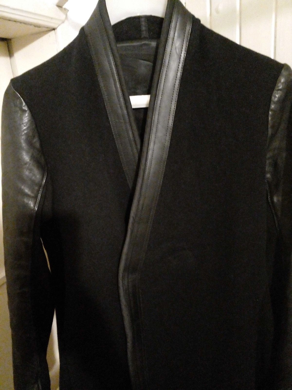 Rick Owens Rick Owens Cashmere Leather Coat Size US S / EU 44-46 / 1 - 7 Thumbnail