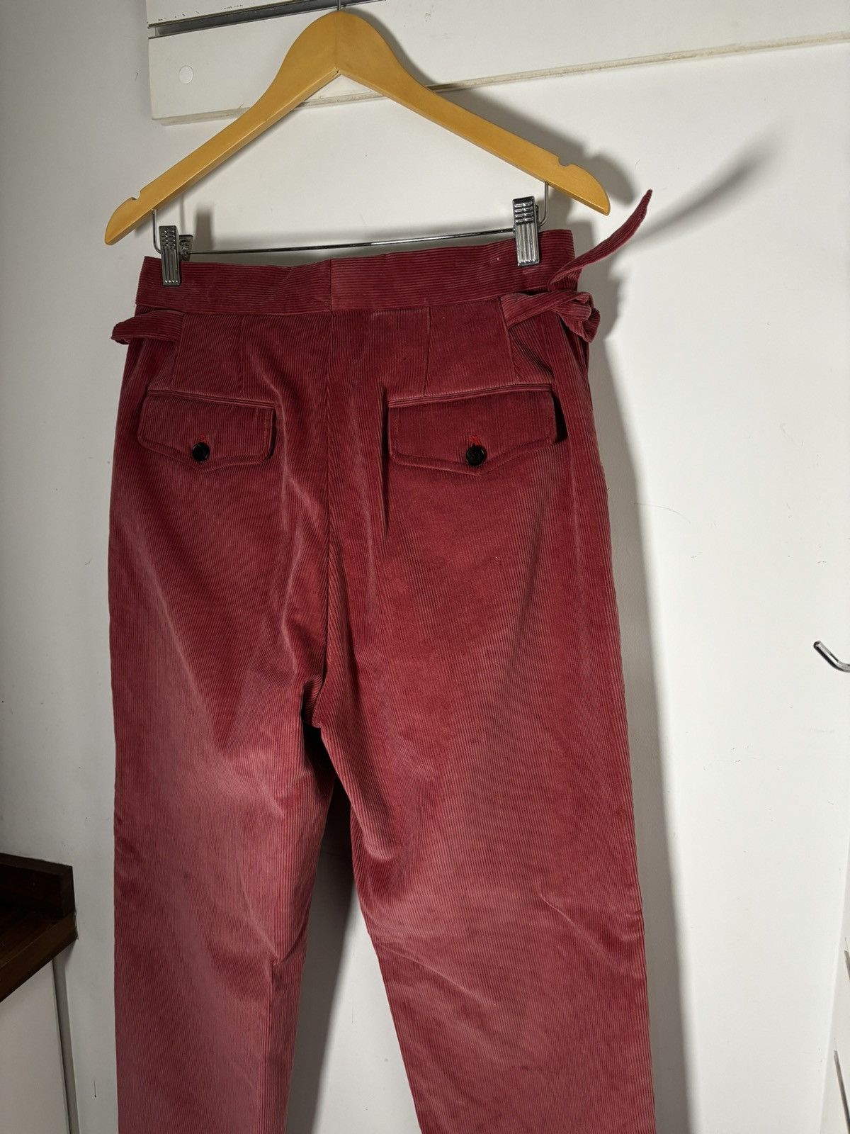 Bode Bode Pink Corduroy pants Size US 30 / EU 46 - 5 Thumbnail