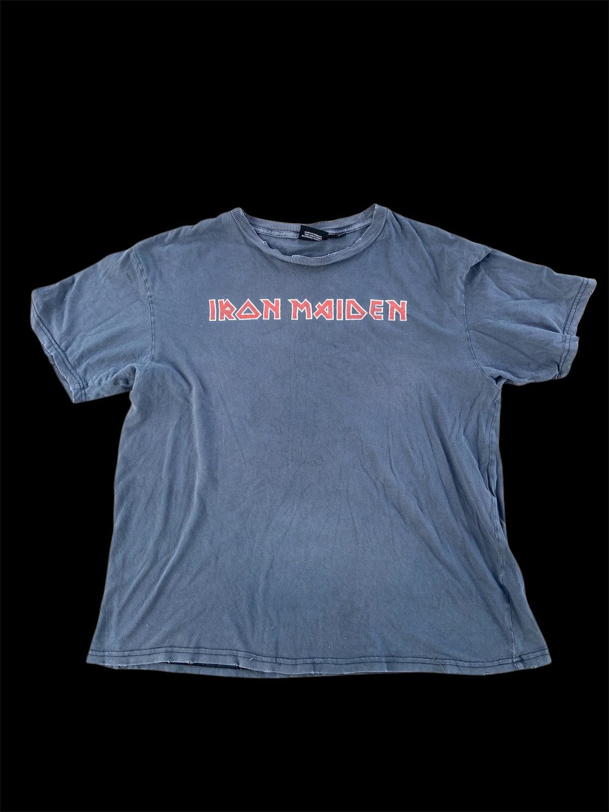 Band Tees × Iron Maiden Sunfaded Eddie Iron Maiden Tee Size US XL / EU 56 / 4 - 1 Thumbnail