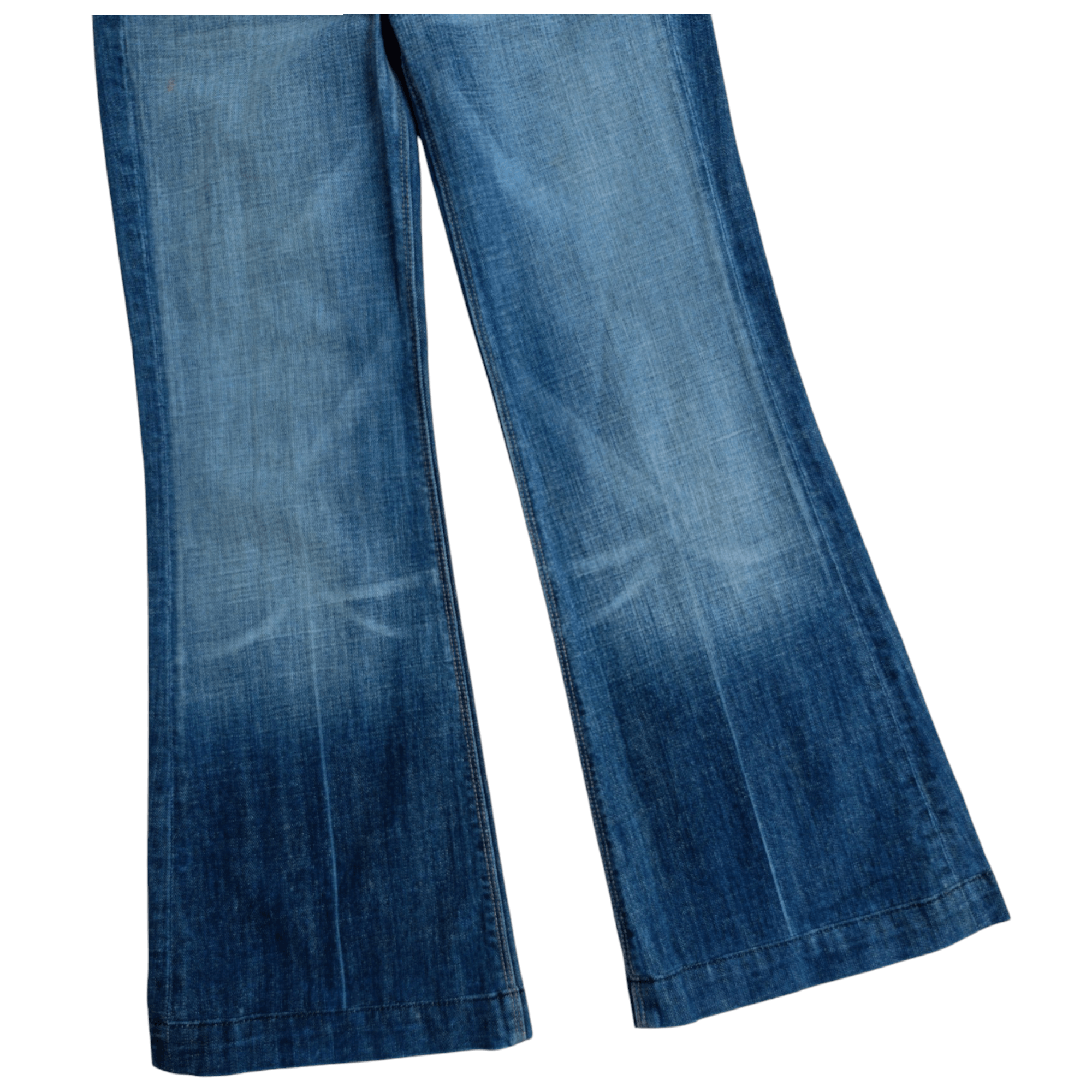 Japanese Brand × Vintage 7 For All Mankind Ginger Classic Japanese Bootcut Denim Size 28" / US 6 / IT 42 - 3 Thumbnail