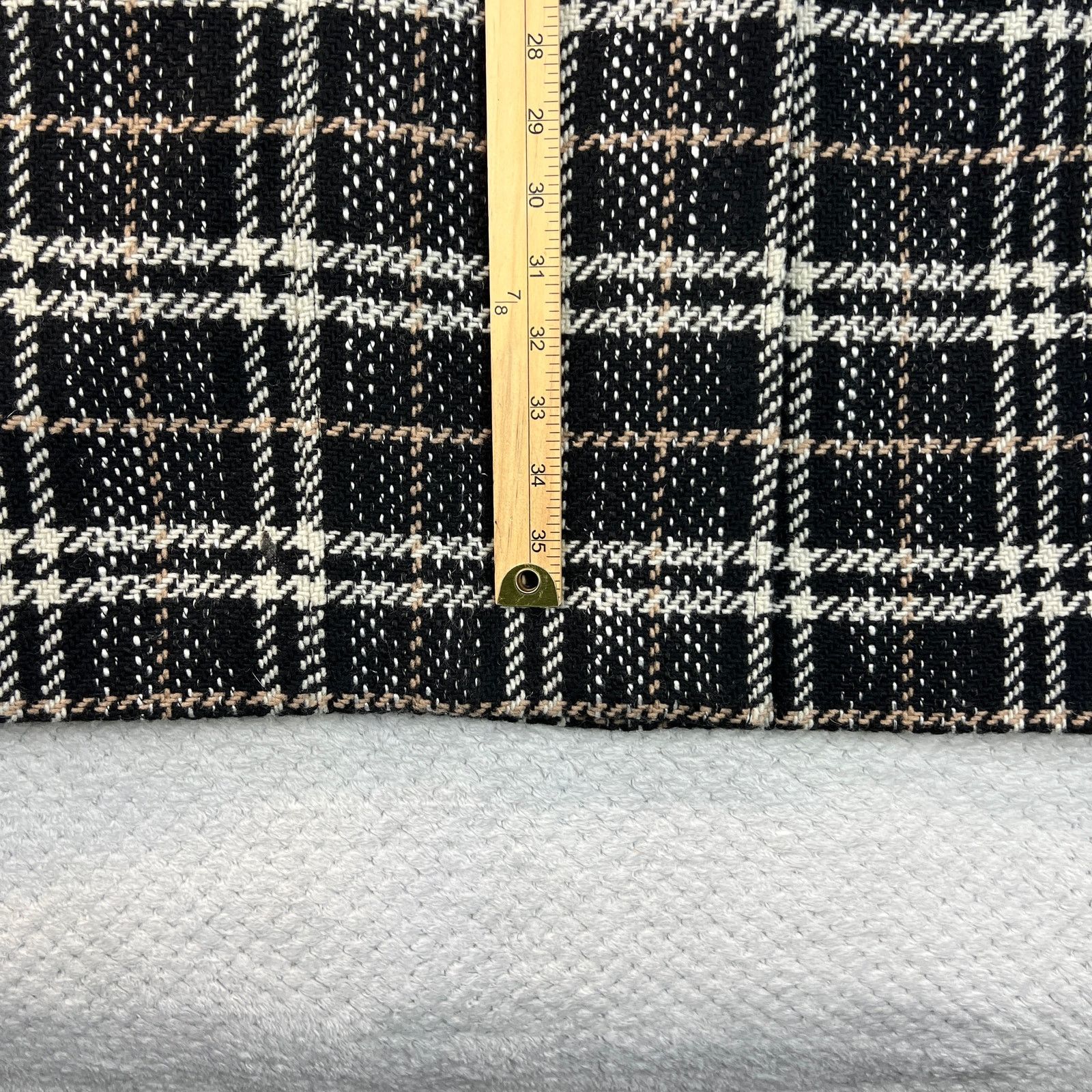 Other Giacca Womens Peacoat Tweed Prince of Wales Plaid Jacket XL Size XL / US 12-14 / IT 48-50 - 8 Thumbnail