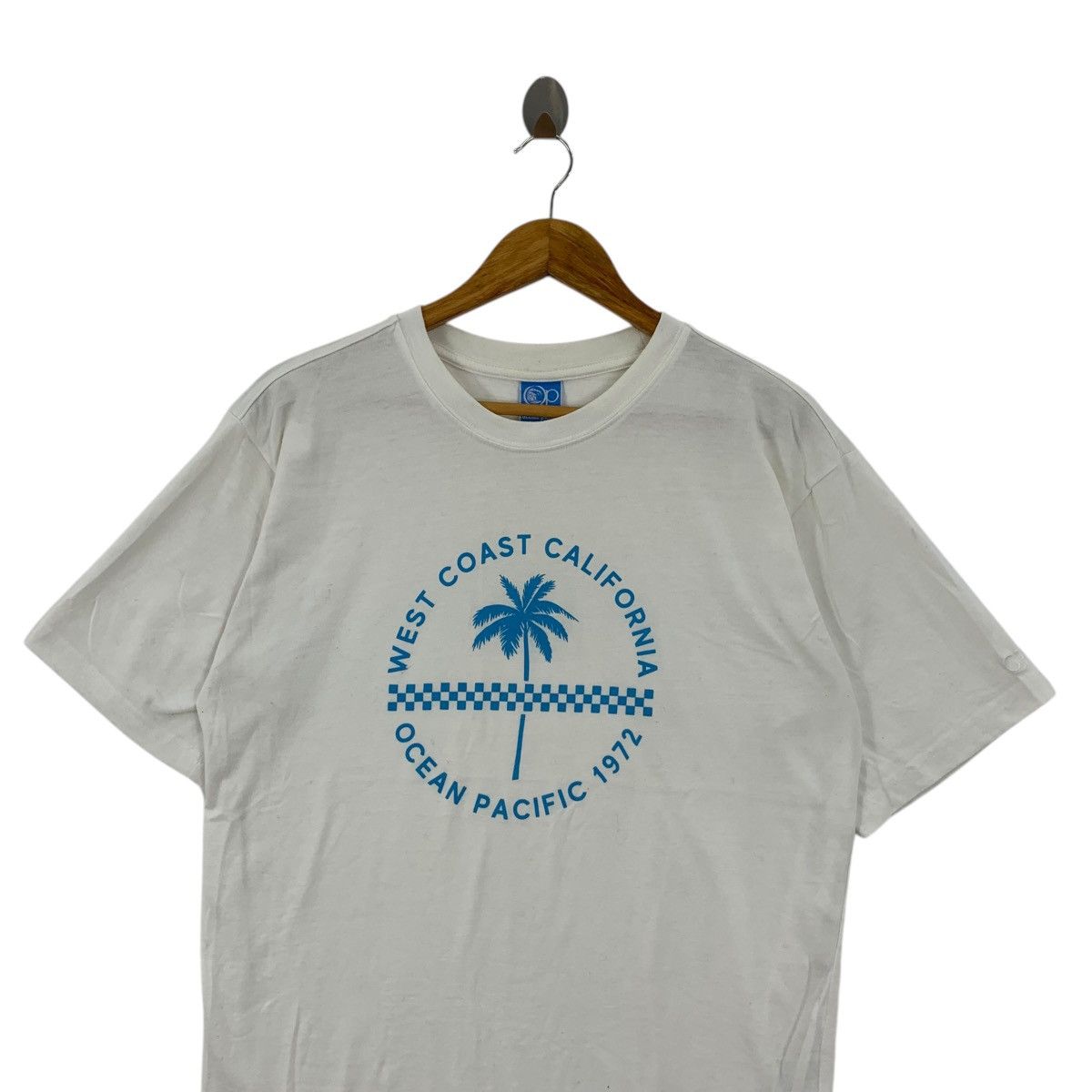 Ocean Pacific OCEAN PACIFIC SUNWEAR OP West California Coast Tee Shirt Size M / US 6-8 / IT 42-44 - 2 Thumbnail