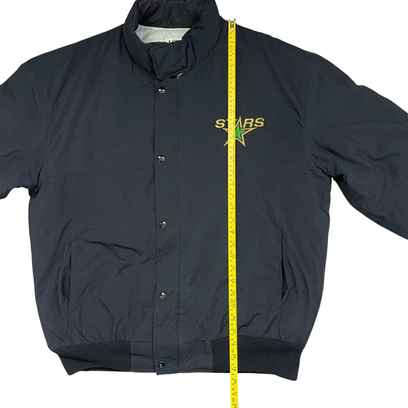 NHL VTG 90s DALLAS STARS DELONG PUFFER JACKET SIZE L Size US L / EU 52-54 / 3 - 8 Thumbnail