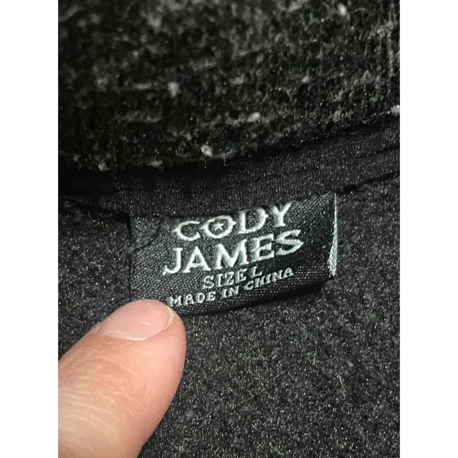 Cody James Cody James Sweater, Women's Size Large, Black, Zip Up, Sleeveless, Pockets, Vest, Zip Pockets, Casual, Regular, Fall/Spring/Summer, Women, L Size L / US 10 / IT 46 - 5 Thumbnail