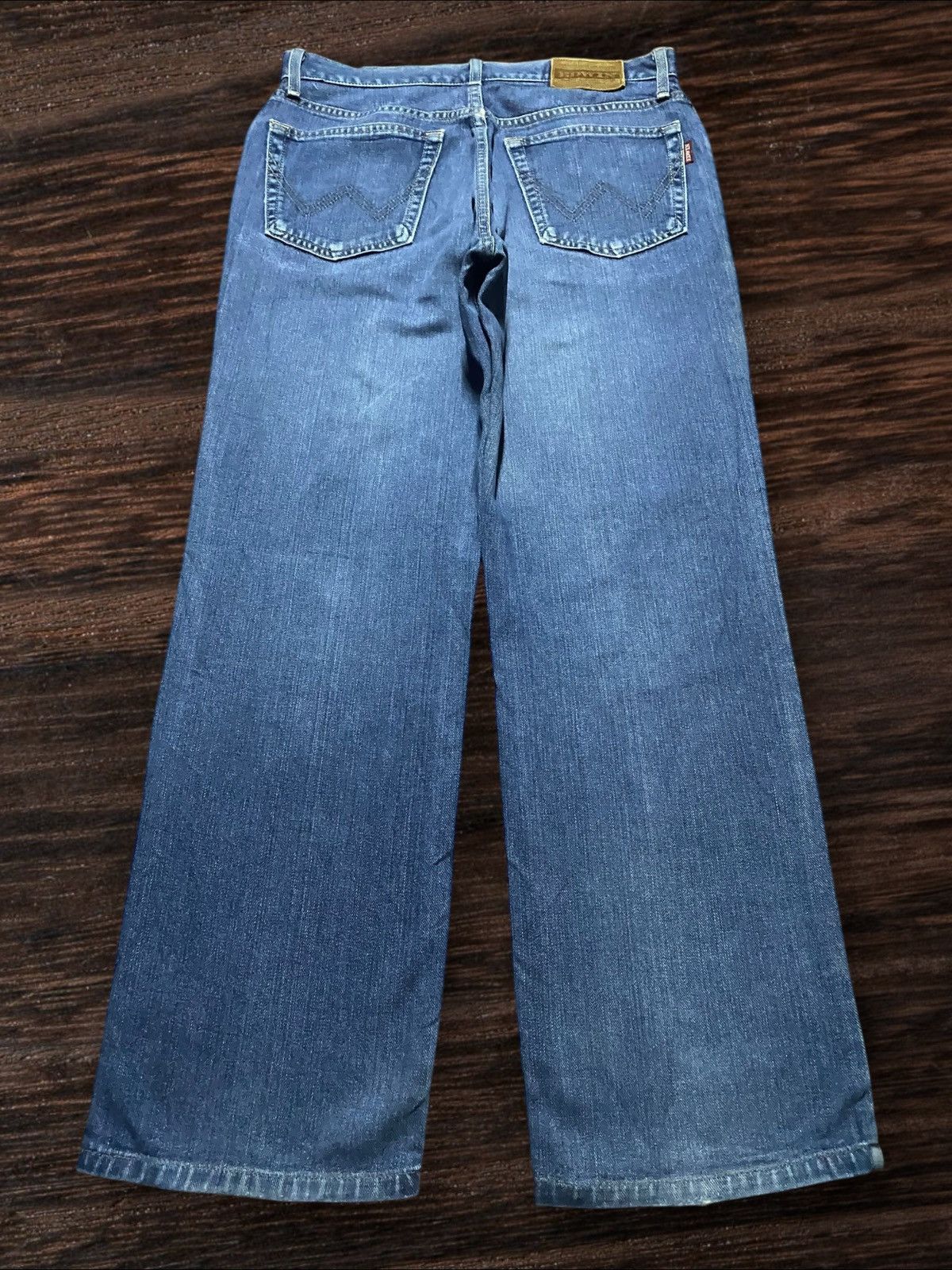 Japanese Brand Vintage Japanese Brand Edwin 703 Blue Wash Distressed Jeans Size US 30 / EU 46 - 2 Thumbnail