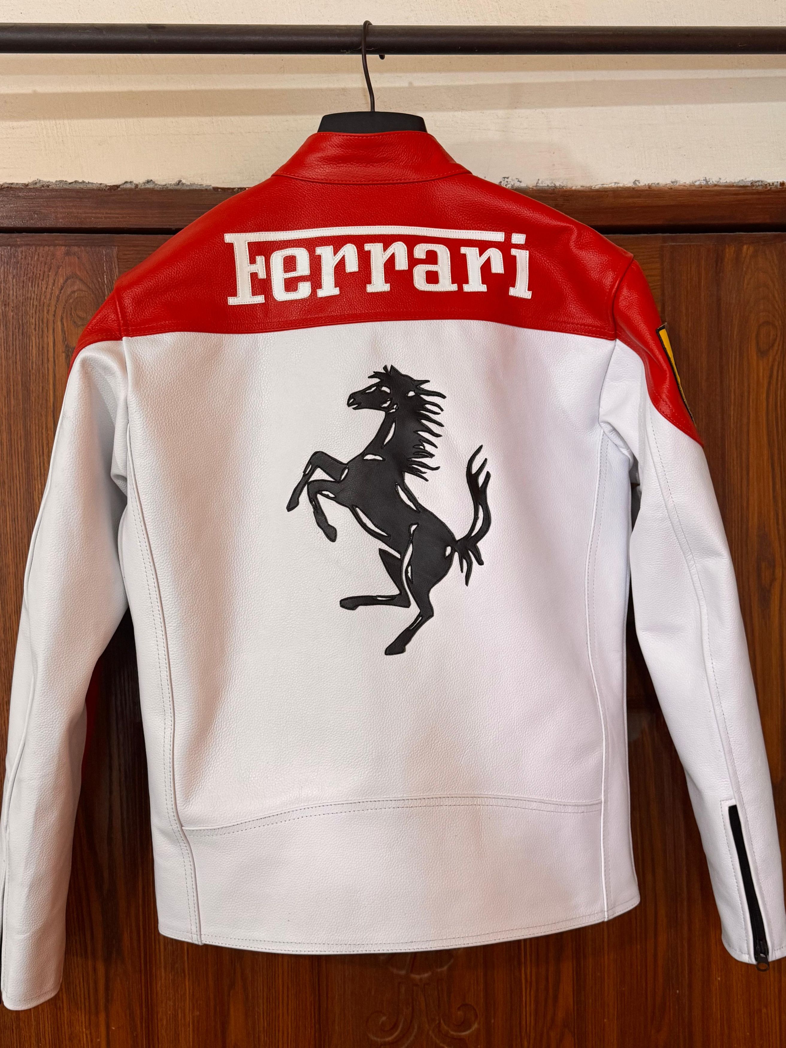 Ferrari × Vintage Vintage Ferrari Leather Jacket Size US M / EU 48-50 / 2 - 6 Thumbnail