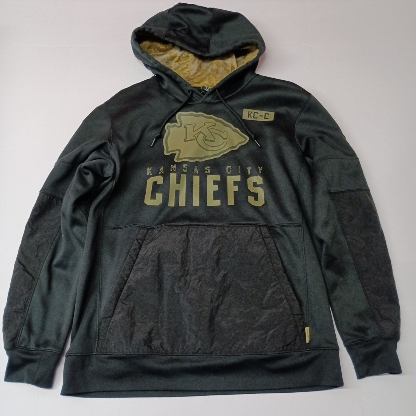 Nike Nike Kansas City Chiefs 2020 Salute To Service Hoodie Size L Size US L / EU 52-54 / 3 - 1 Thumbnail