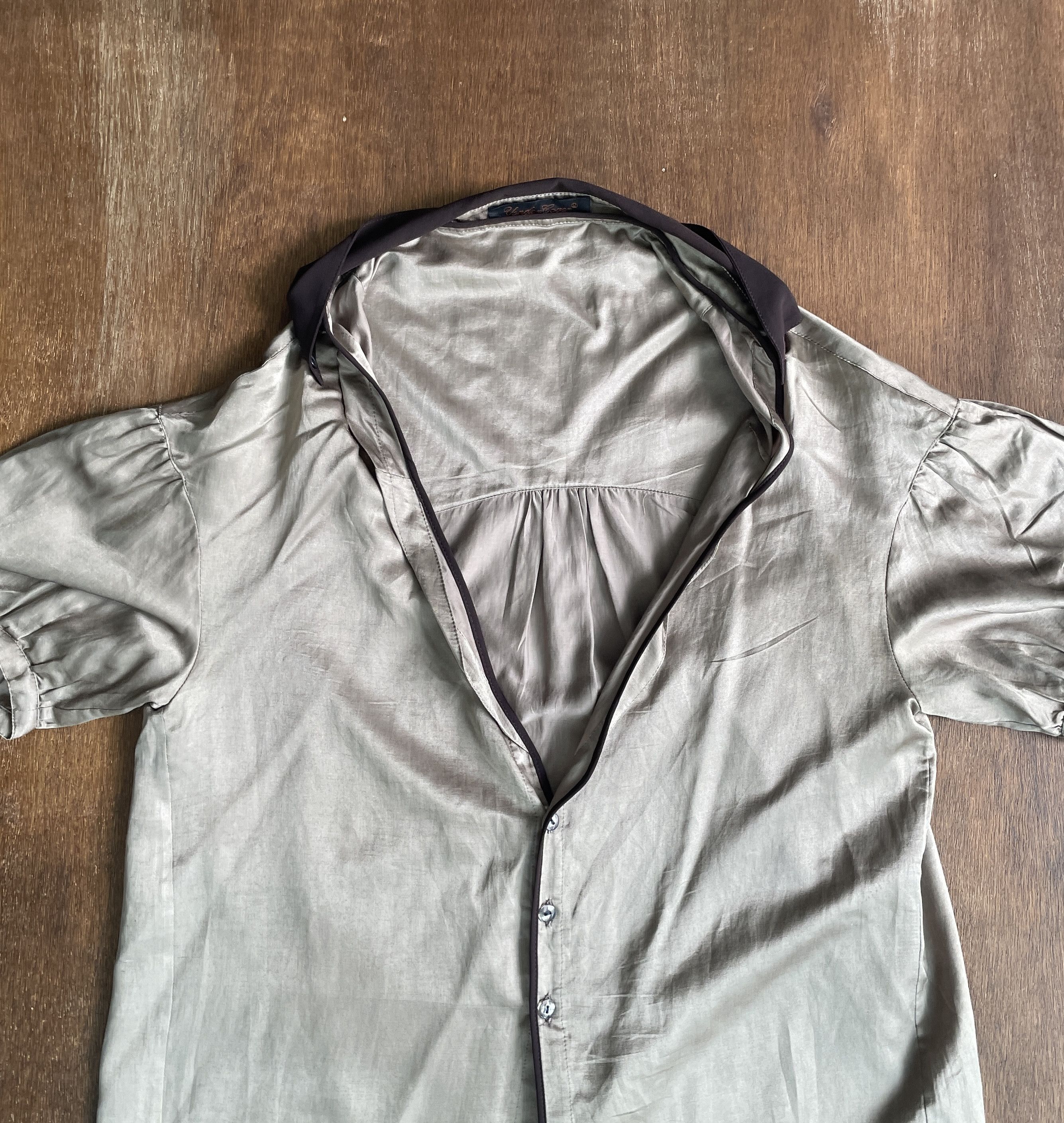 Undercover UNDERCOVER Jun Takahashi Silk Top Size S / US 4 / IT 40 - 2 Thumbnail