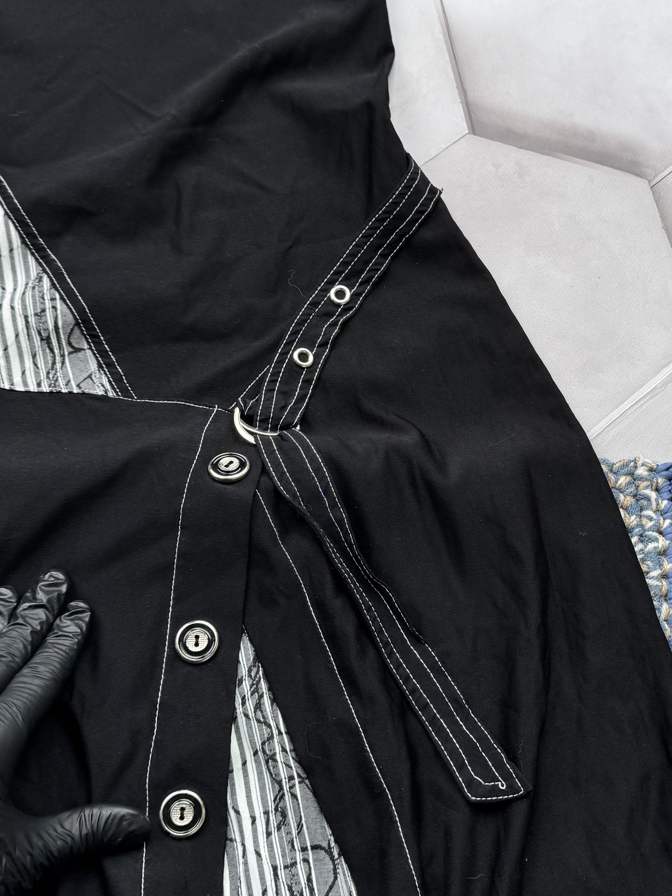 Japanese Brand Vintage Maxi Dress With Bondage (E4) Size L / US 10 / IT 46 - 4 Thumbnail