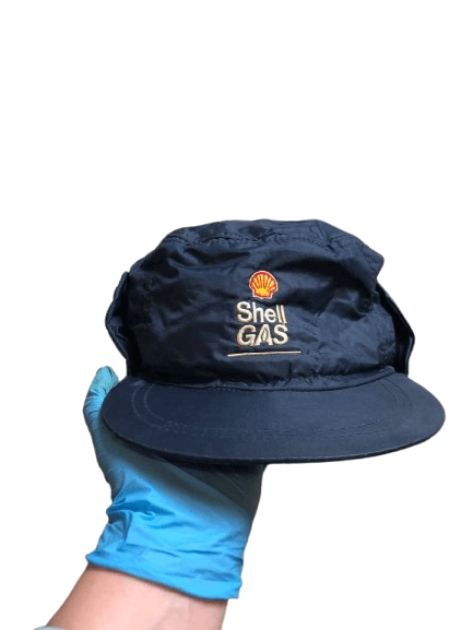 Vintage Vintage Shell Gas Embroidered Logo Cap Size ONE SIZE - 1 Thumbnail