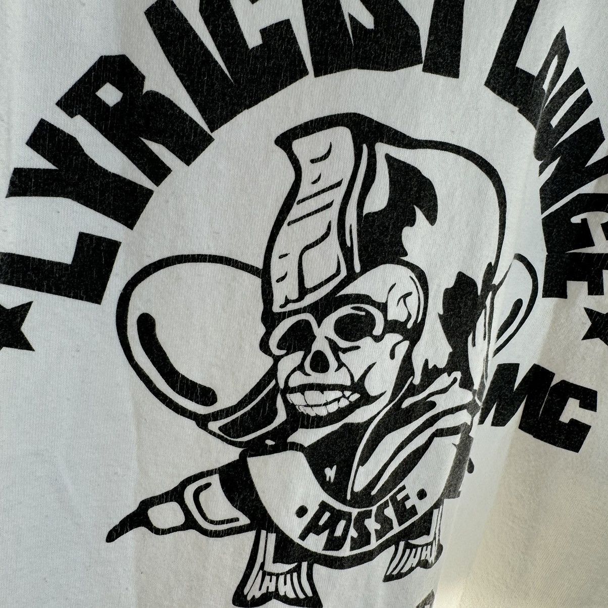 Bape × Nigo × Vintage NFS Exclusive Nomads Lyricist Lounge MC Posse Skull Tee Size US L / EU 52-54 / 3 - 7 Thumbnail