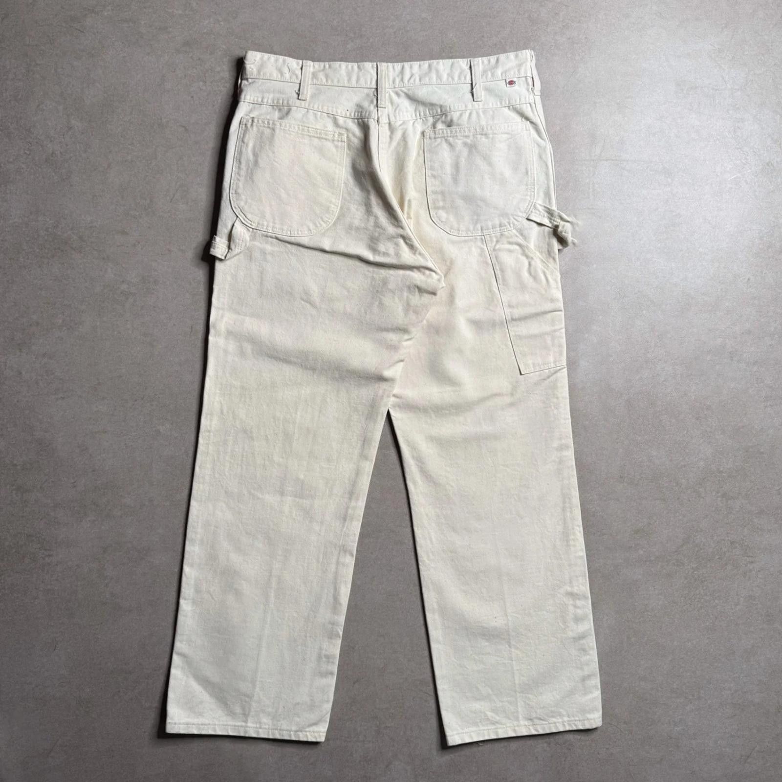 Dickies Vintage Dickies Beige Pants - 32x28 Size US 32 / EU 48 - 2 Thumbnail