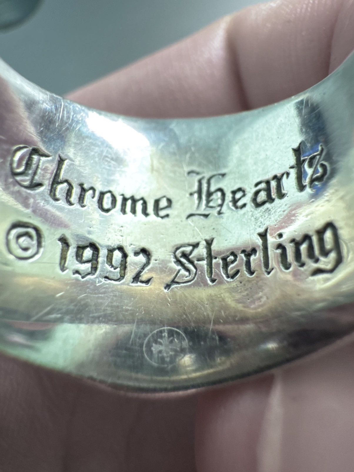 Chrome Hearts RARE Chrome Hearts Keeper Ring Paris store hallmark Size ONE SIZE - 6 Thumbnail