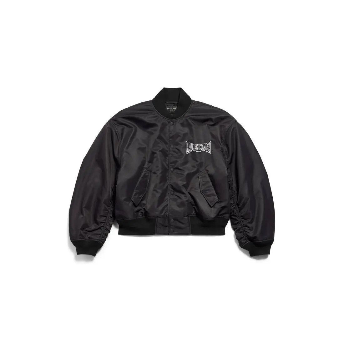 Balenciaga Boxing Varsity Jacket in Black Size US XS / EU 42 / 0 - 1 Thumbnail