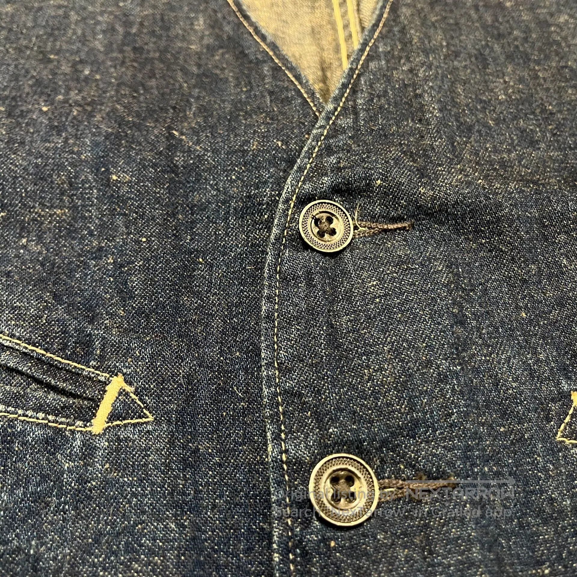 RRL Ralph Lauren RRL Denim Vest by Ralph Lauren. Size US M / EU 48-50 / 2 - 6 Thumbnail