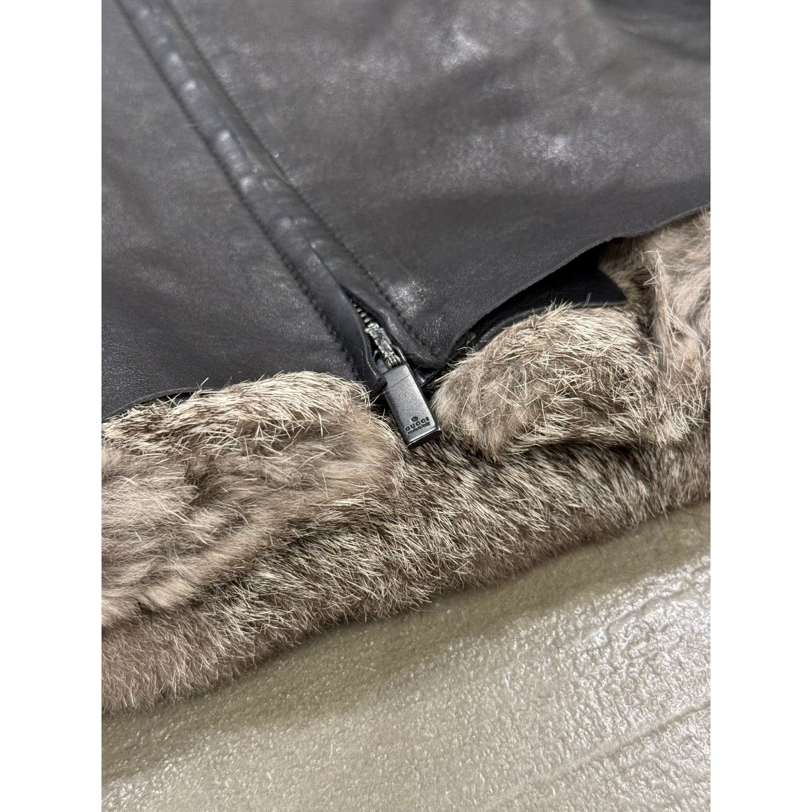 Gucci 1999 Gucci by Tom Ford 2 in 1 fur leather jacket Size US S / EU 44-46 / 1 - 10 Thumbnail
