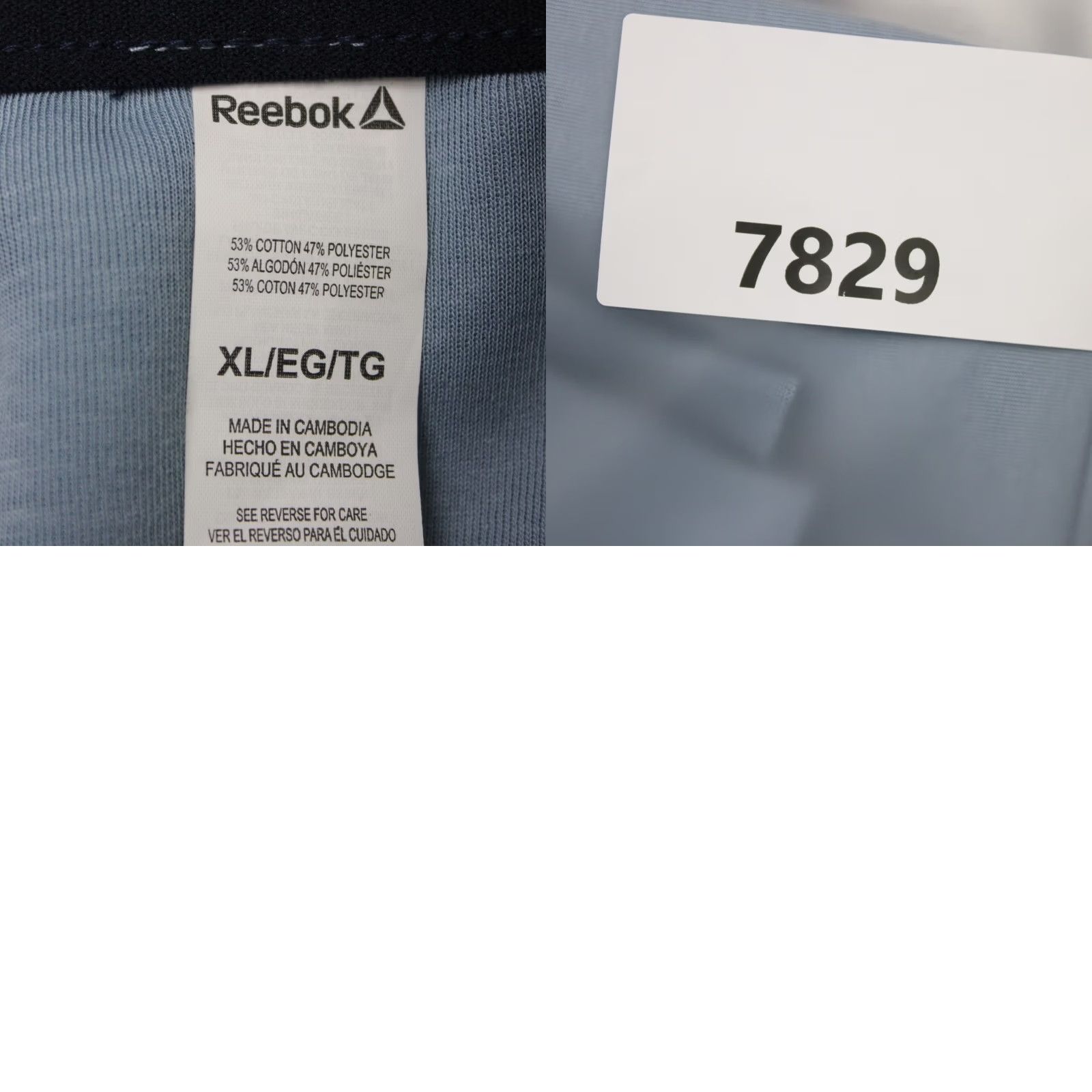 Reebok Reebok Momentum XL Blue Sweatpants NWT Mens Slim Tapered Fleece Elastic Waist Joggers Pants Size US 36 / EU 52 - 8 Thumbnail