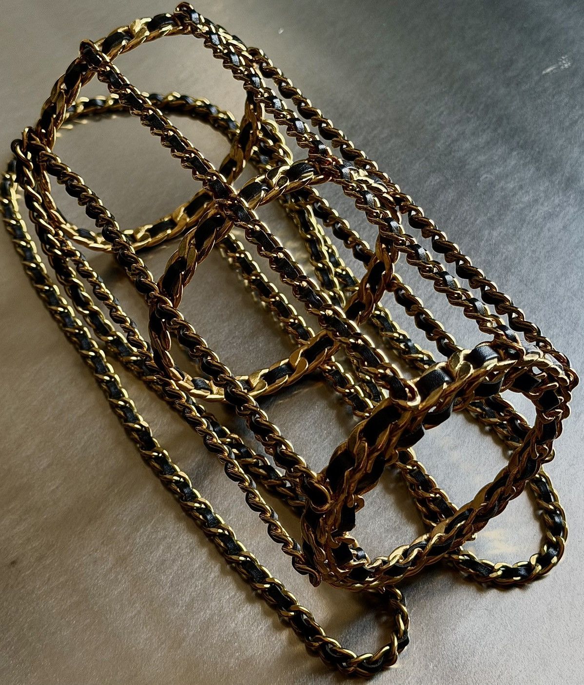 Chanel Chanel - Karl Lagerfeld - 1994 - Chain Link Bottle Holder Size ONE SIZE - 10 Thumbnail