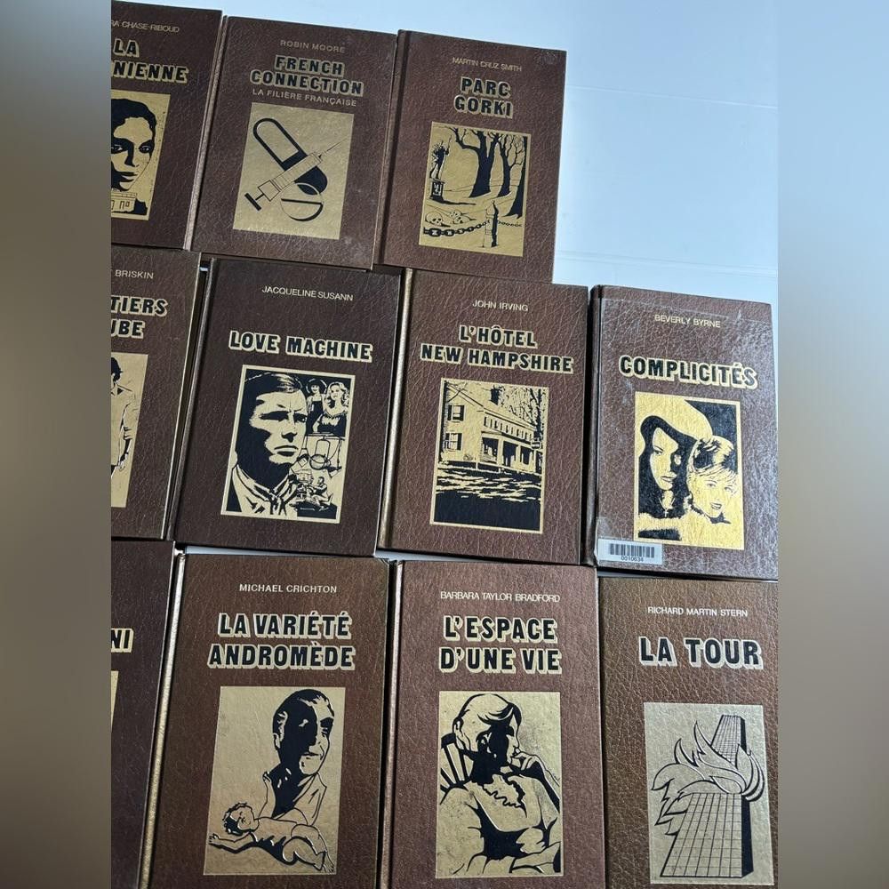 Designer Lot of 16 vintage Club Best Sellers French Books Size ONE SIZE - 4 Thumbnail