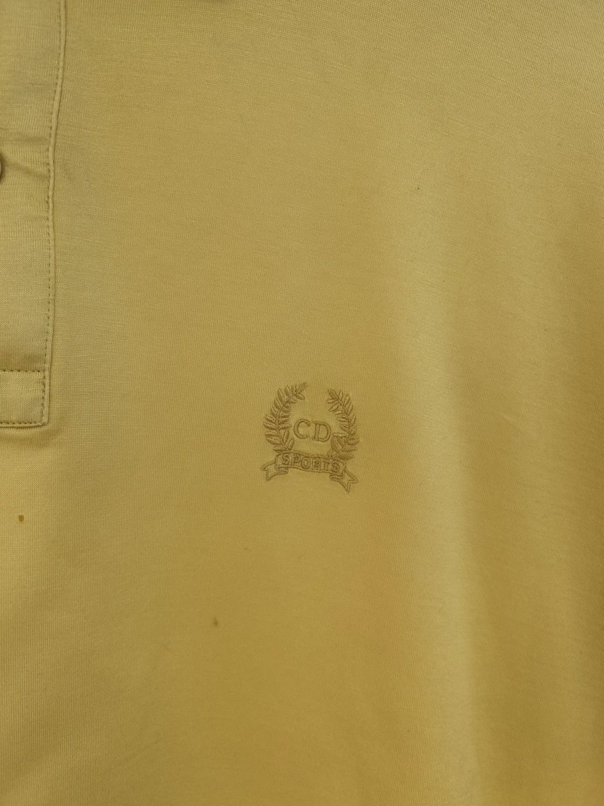 Christian Dior Monsieur Polo Dior Vintage Yellow Size US L / EU 52-54 / 3 - 3 Thumbnail