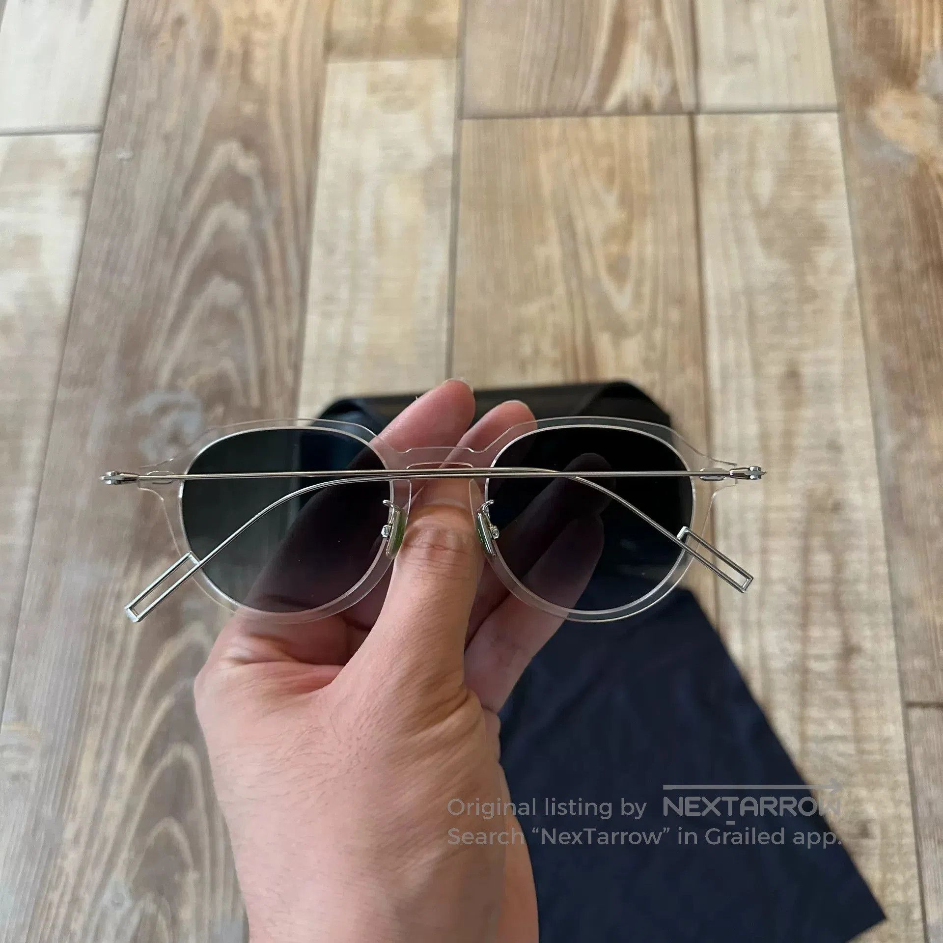 Dior Dior Transparent Frame Stylish Sunglasses. Size ONE SIZE - 2 Thumbnail
