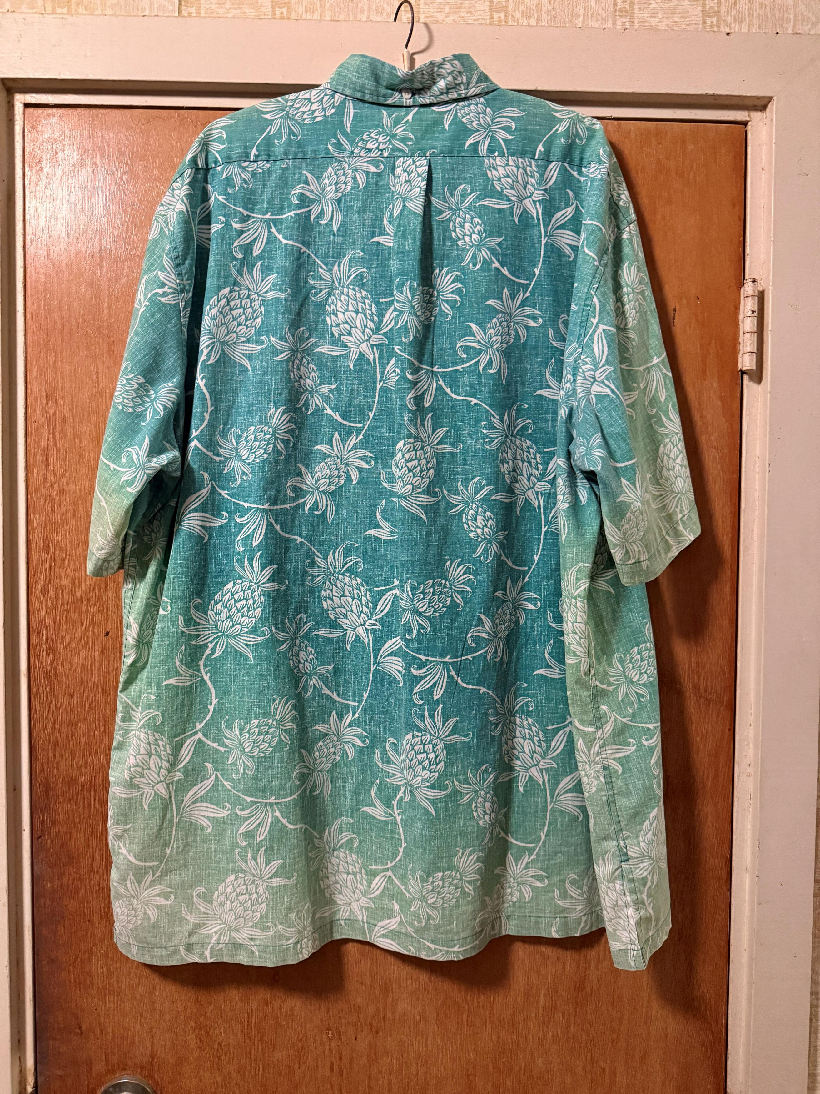 Reyn Spooner Reyn Spooner Sun Faded Ombre Pineapple Hawaiian Shirt 3XL Size US XXL / EU 58 / 5 - 6 Thumbnail