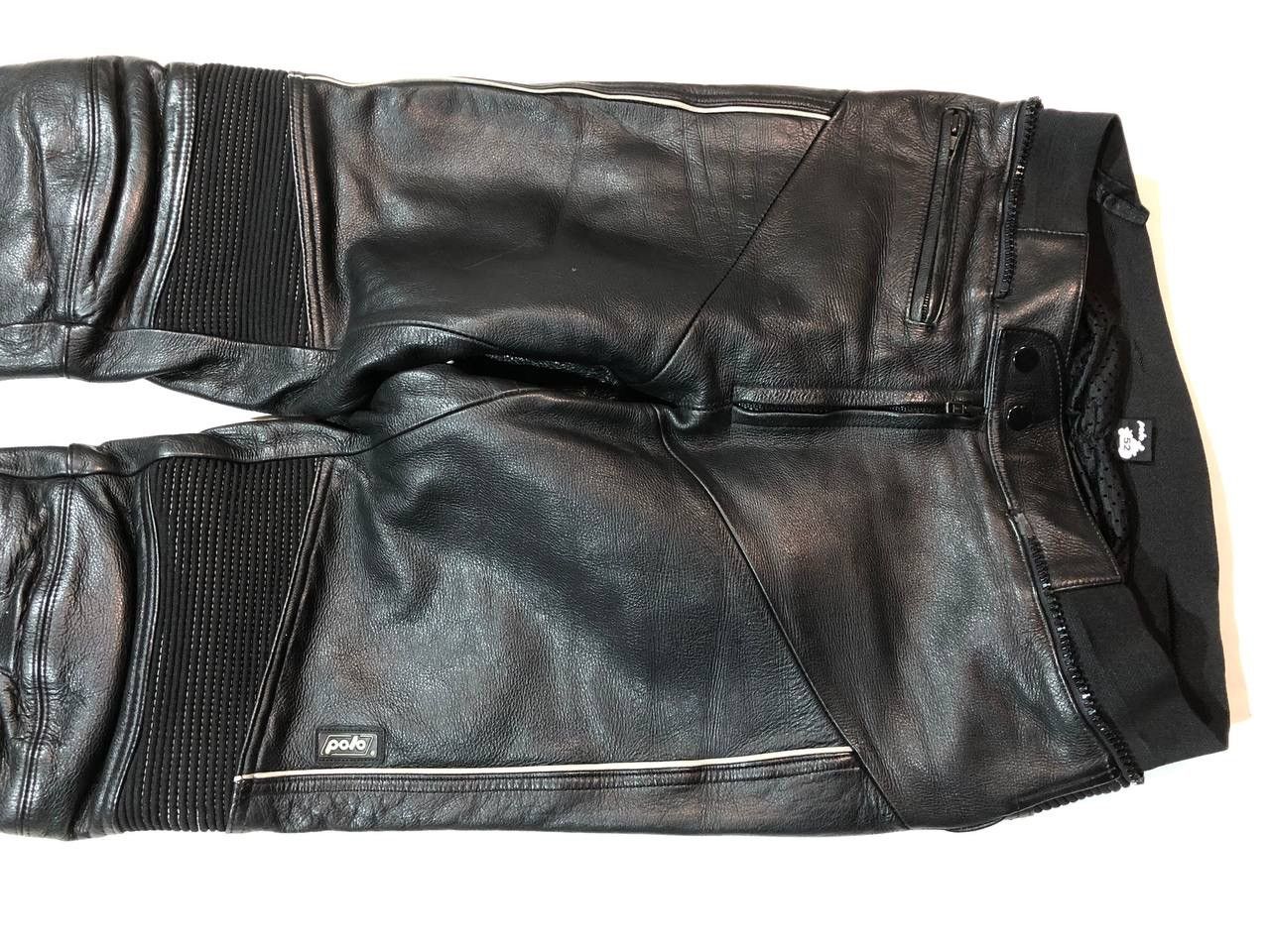 Sports Specialties Polo Leather Motorcycle Biker Pants Size US 32 / EU 48 - 4 Thumbnail