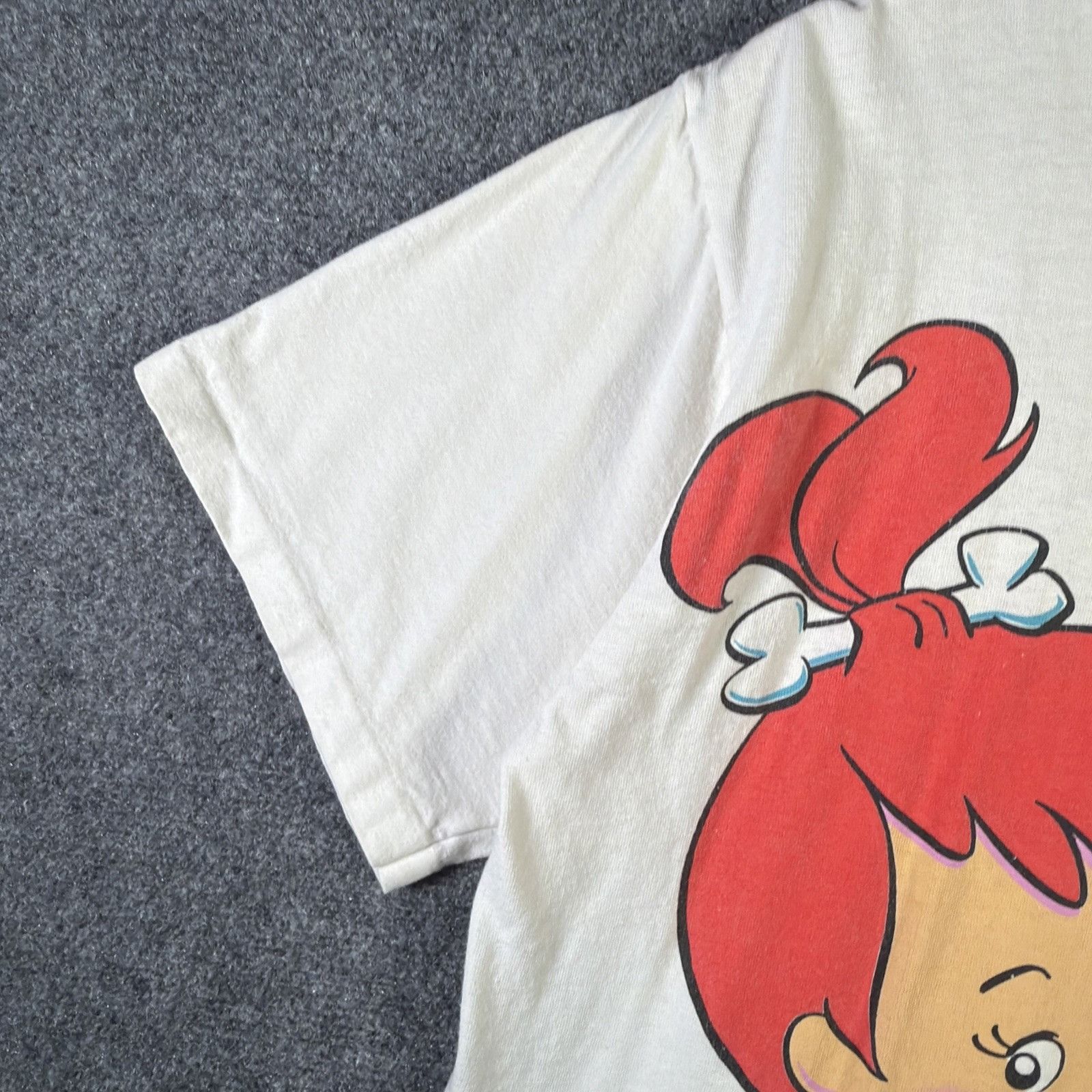 Cartoon Network Vintage Flintstones Shirt Mens Large White 90s Cartoon Bam Size US L / EU 52-54 / 3 - 6 Thumbnail
